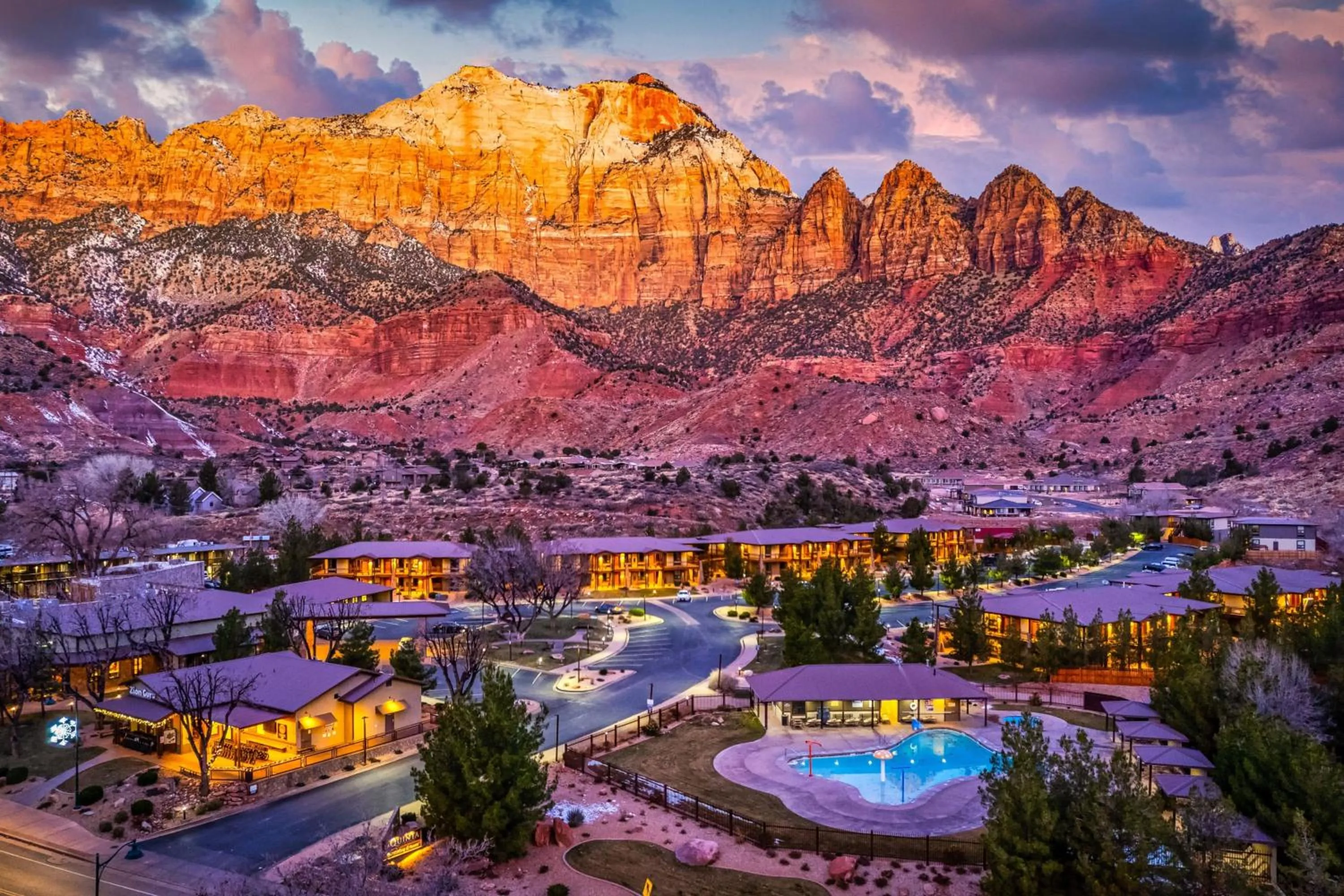 Property building in Red Cliffs Lodge Zion, A Tribute Portfolio Hotel - Marriott Bonvoy