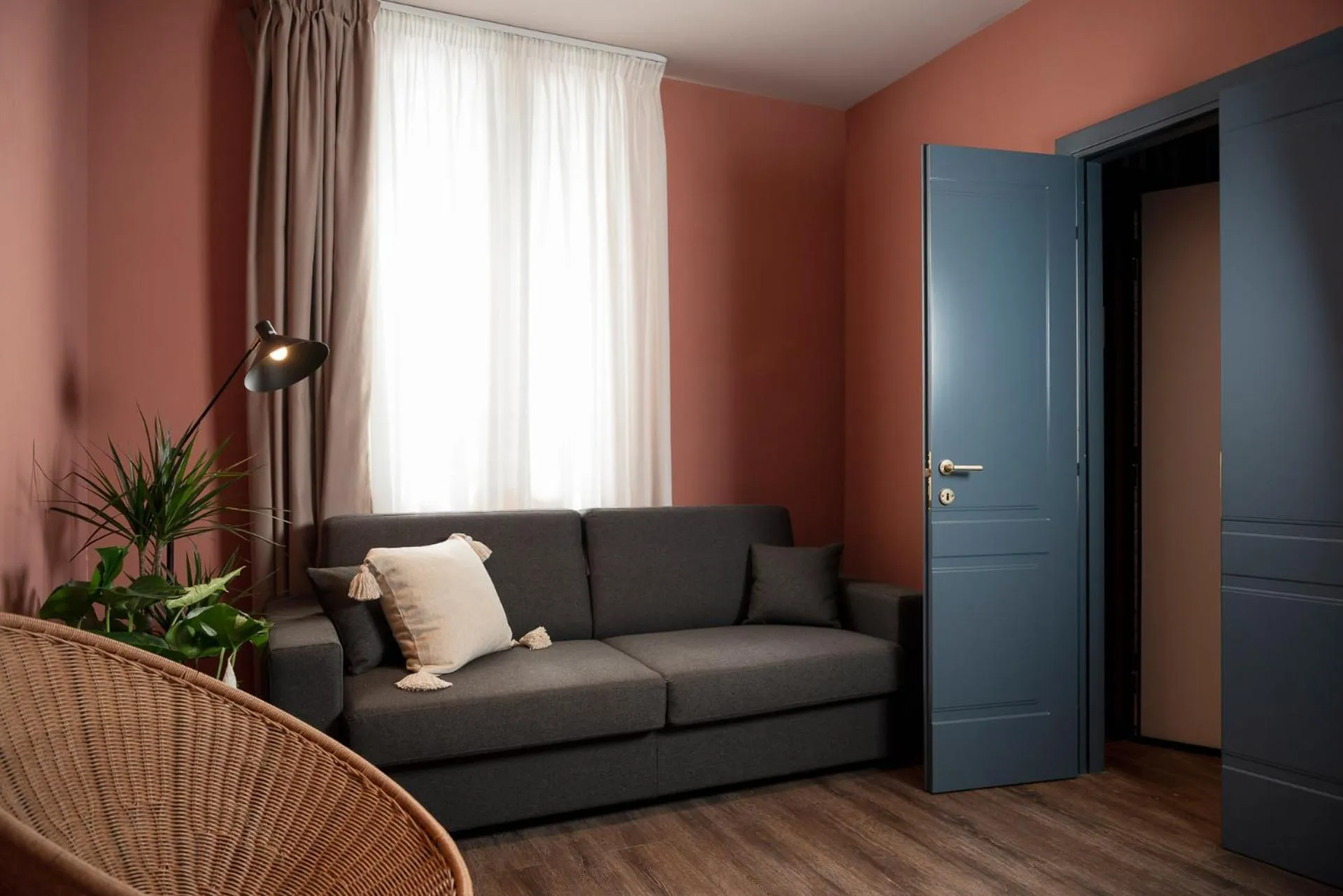 Living room in Hotel Villa Eur