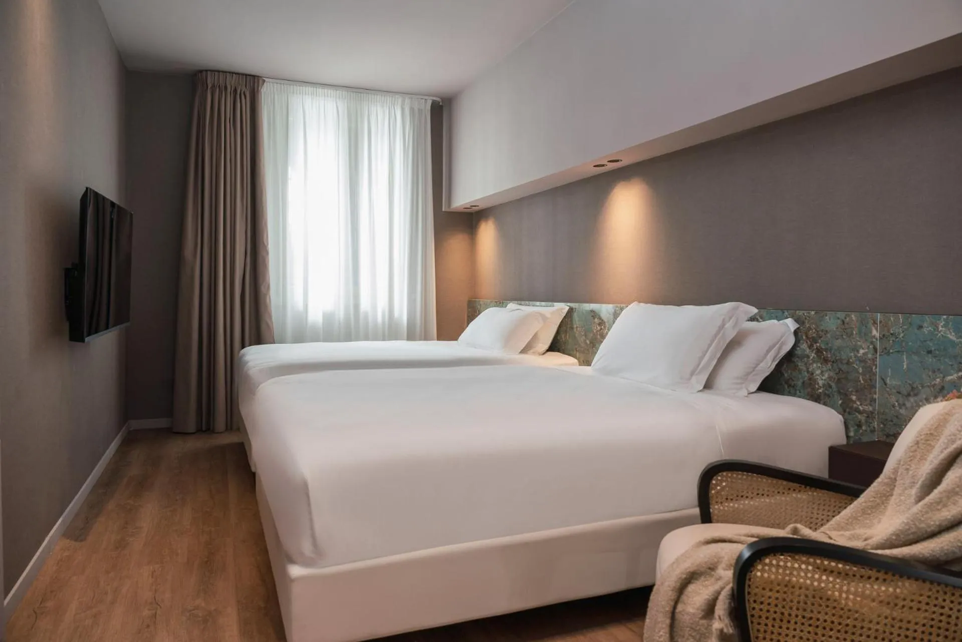 Bed in Hotel Villa Eur