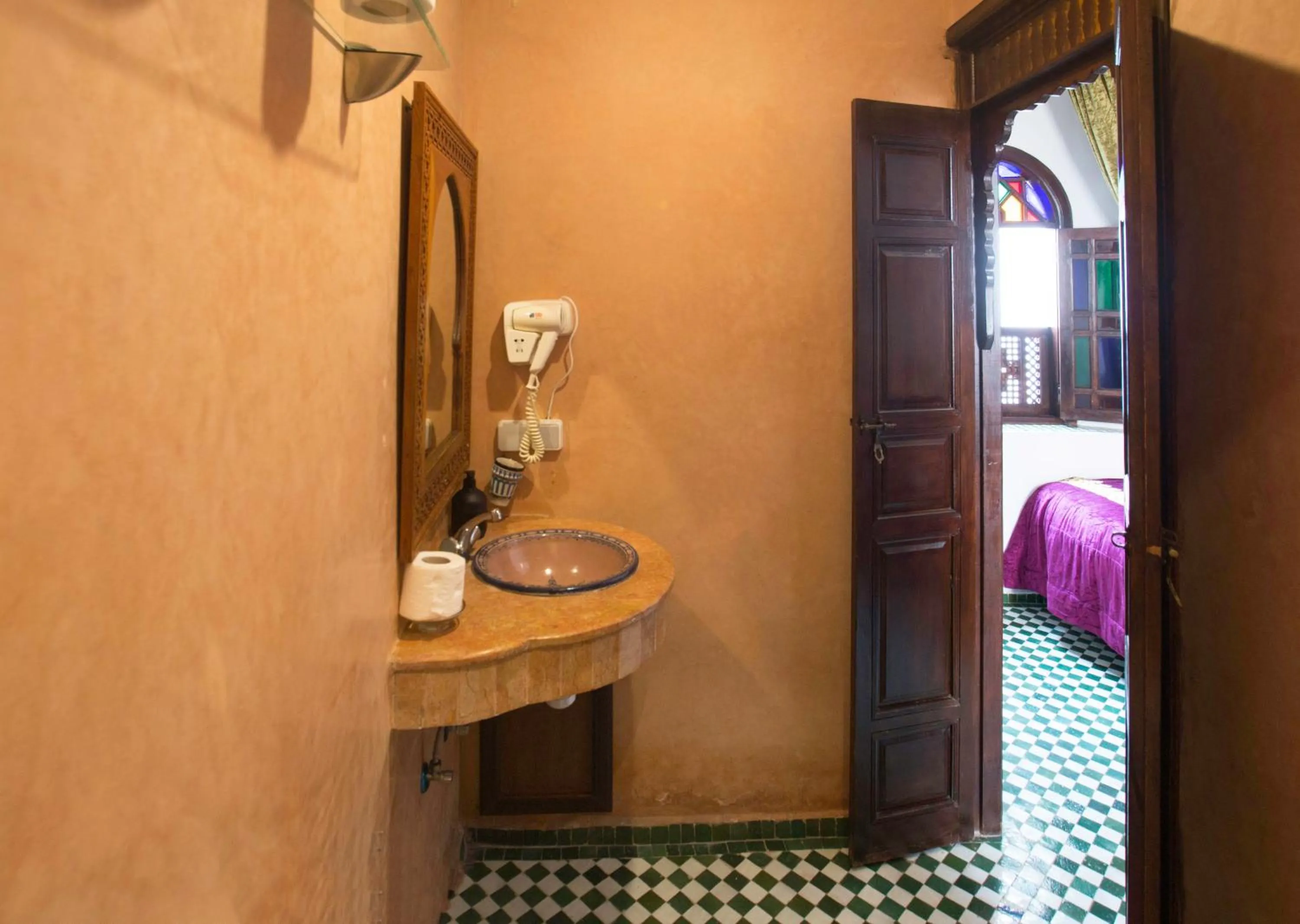 Bed in Dar Fes Medina Ziat