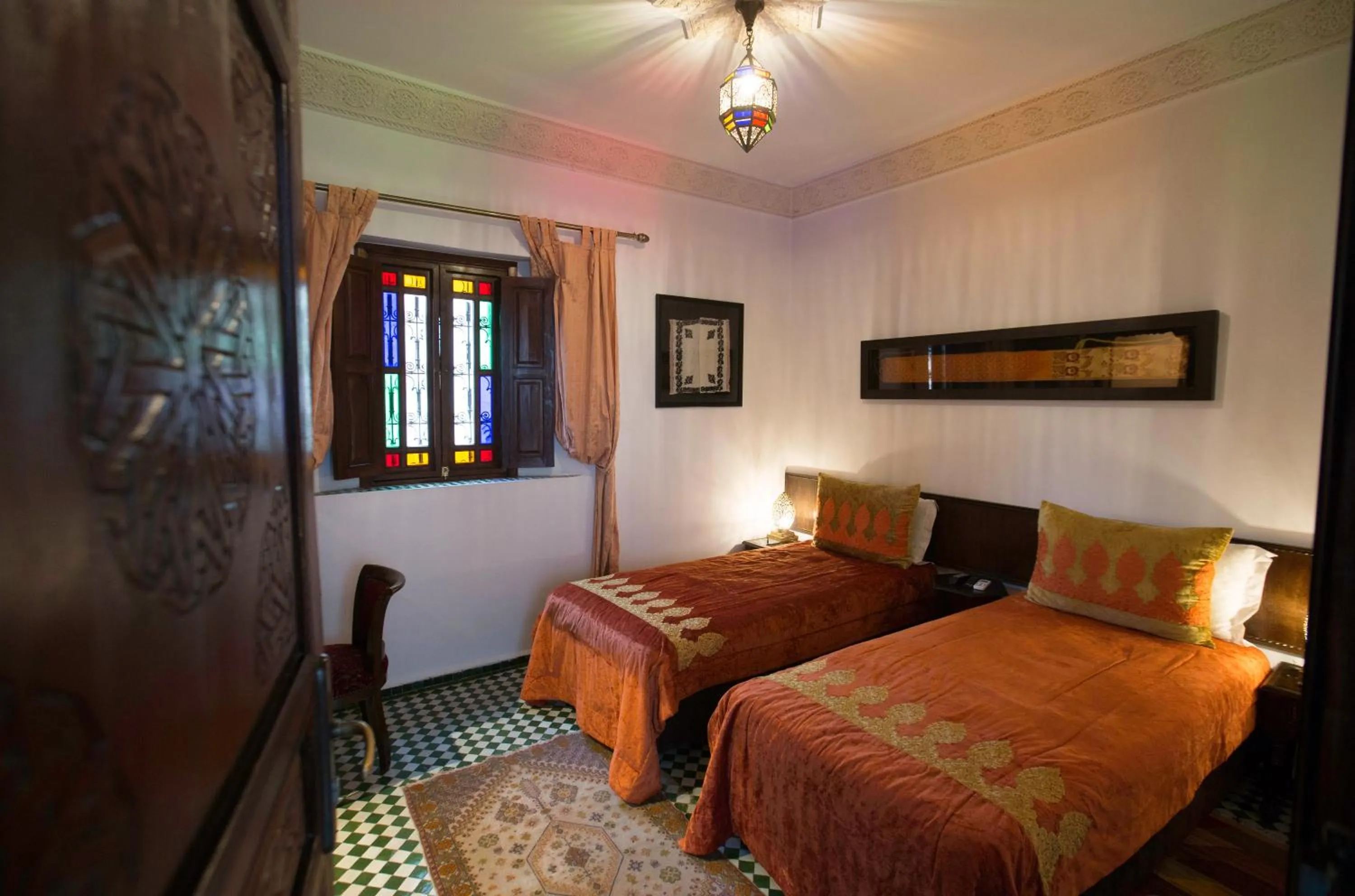 Bed in Dar Fes Medina Ziat