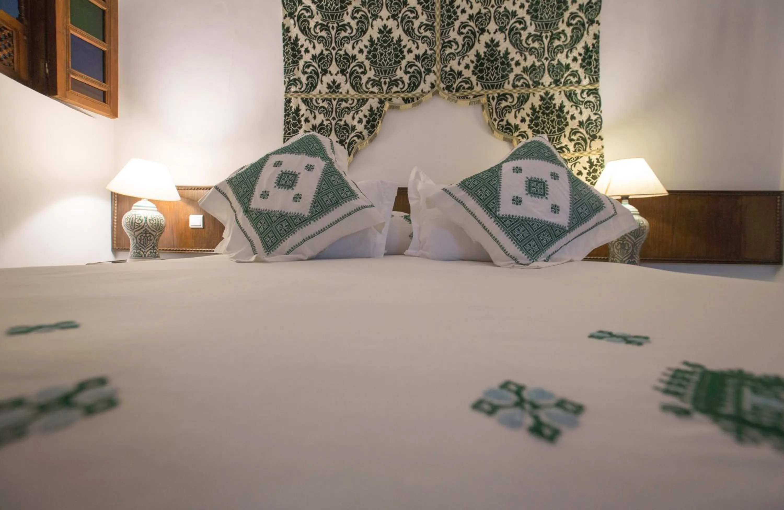 Bed in Dar Fes Medina Ziat