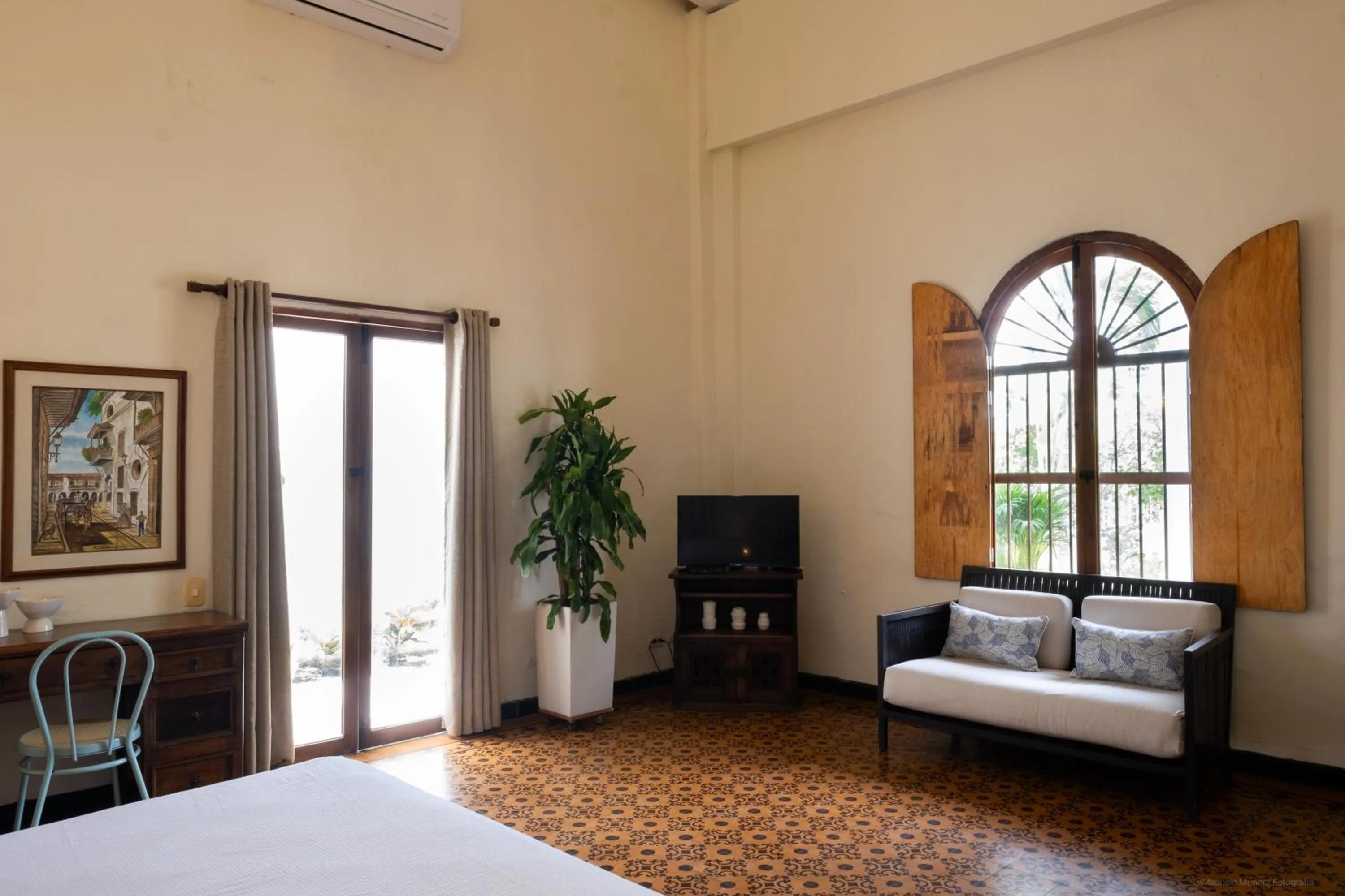 Bedroom, Bed in Casa Bustamante Hotel Boutique