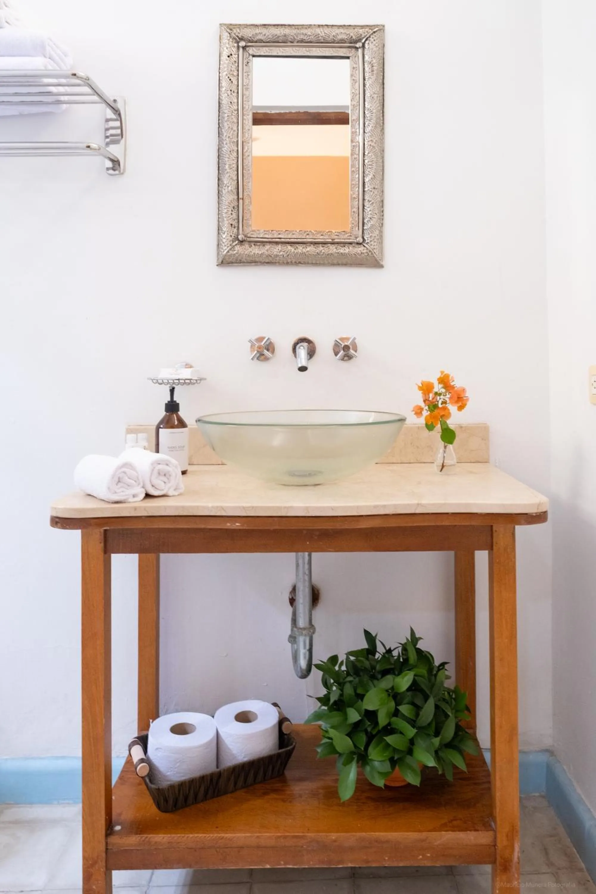 Bathroom in Casa Bustamante Hotel Boutique