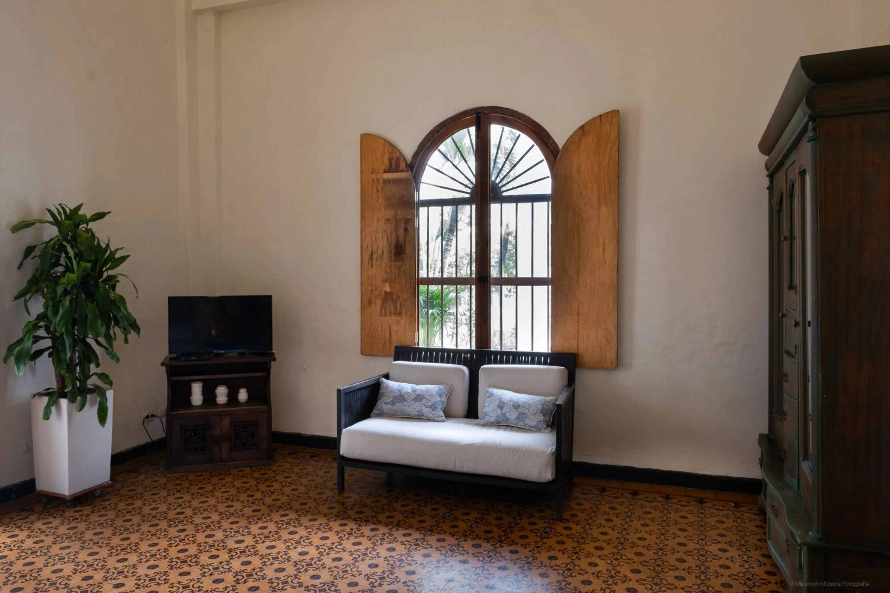 Decorative detail in Casa Bustamante Hotel Boutique