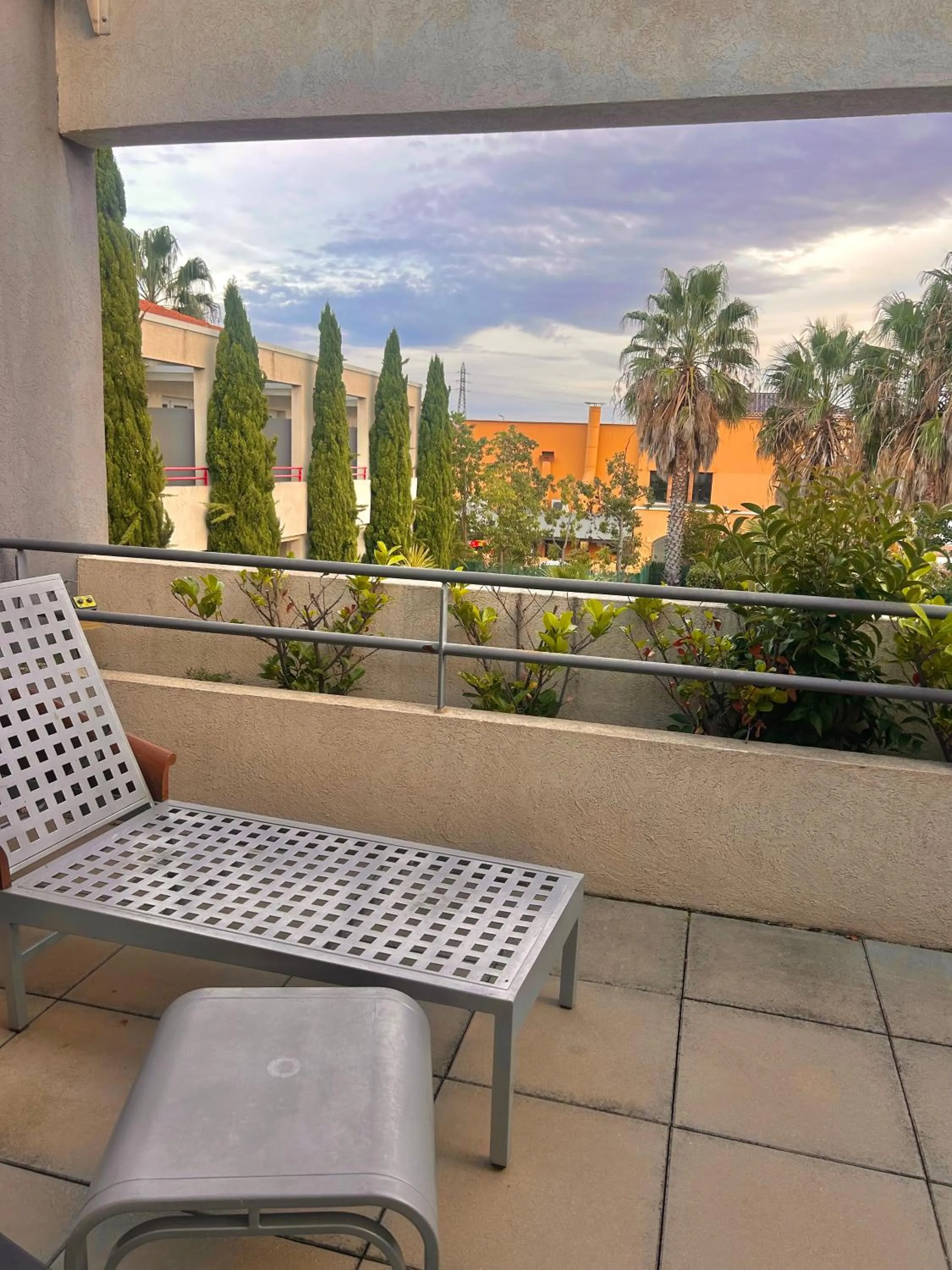 Balcony/Terrace in Logis Hôtel La Fauceille