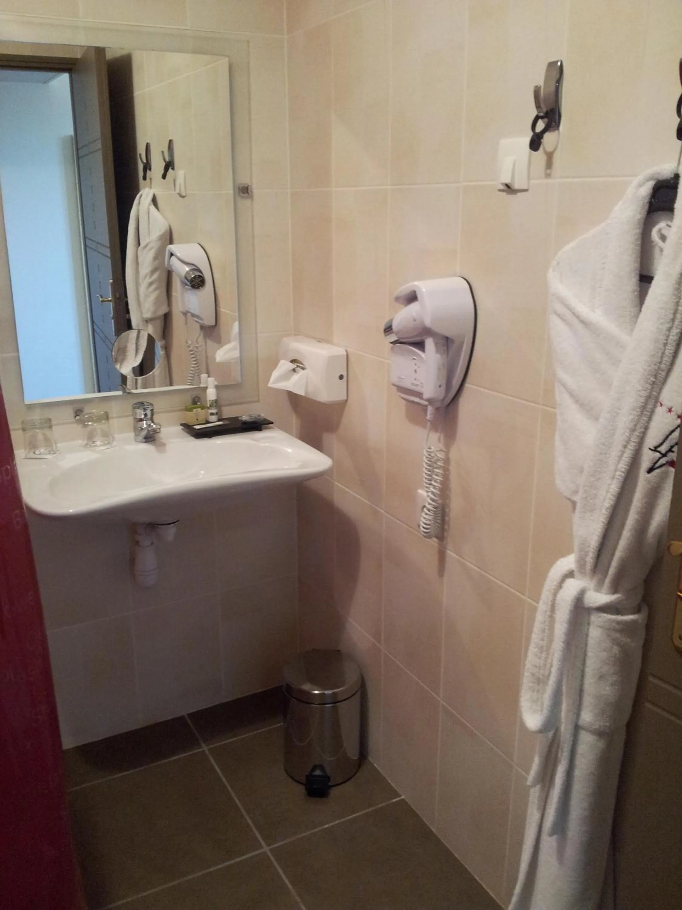 Facility for disabled guests in Logis Hôtel La Fauceille