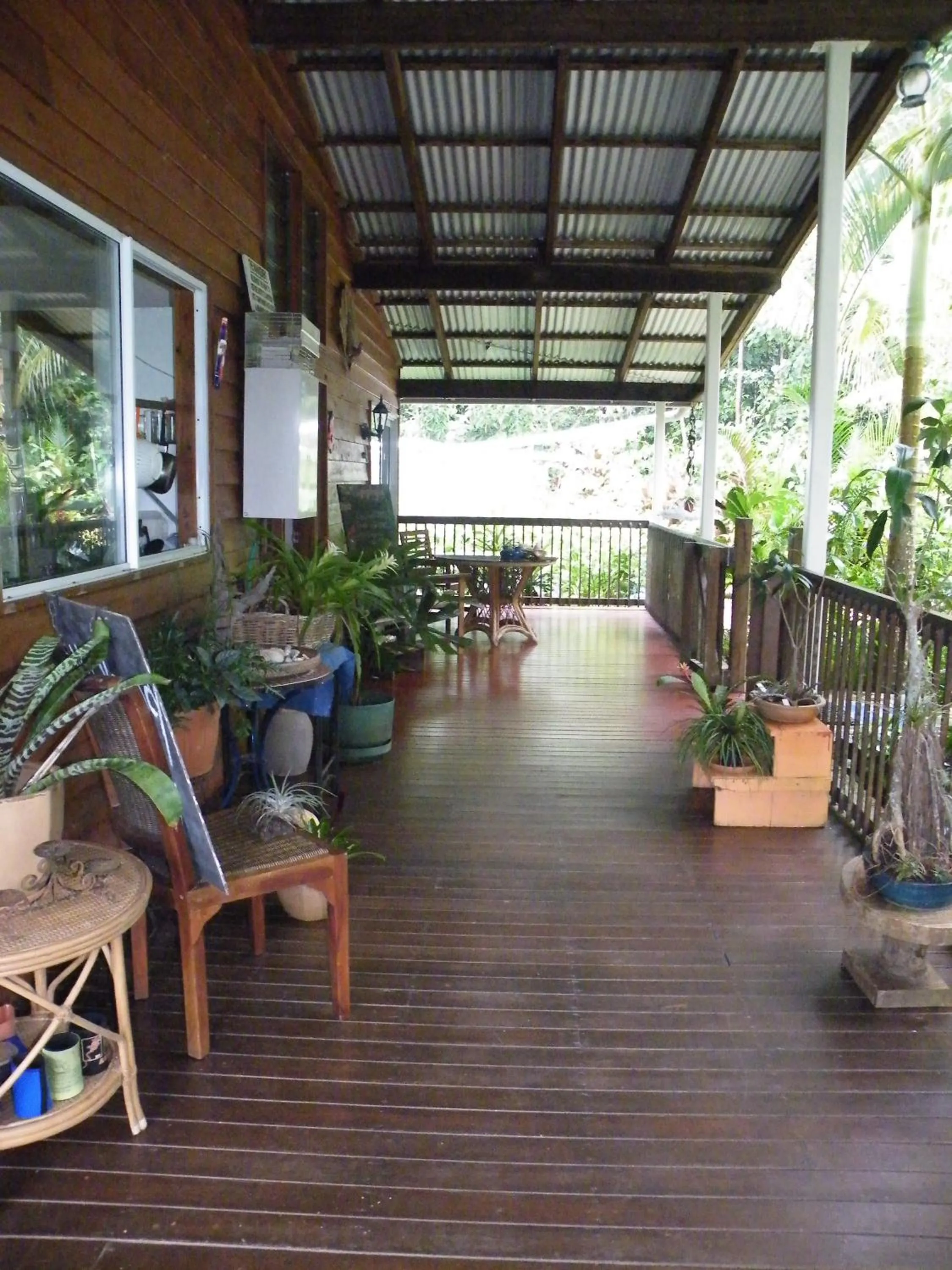 Balcony/Terrace in Epiphyte B & B