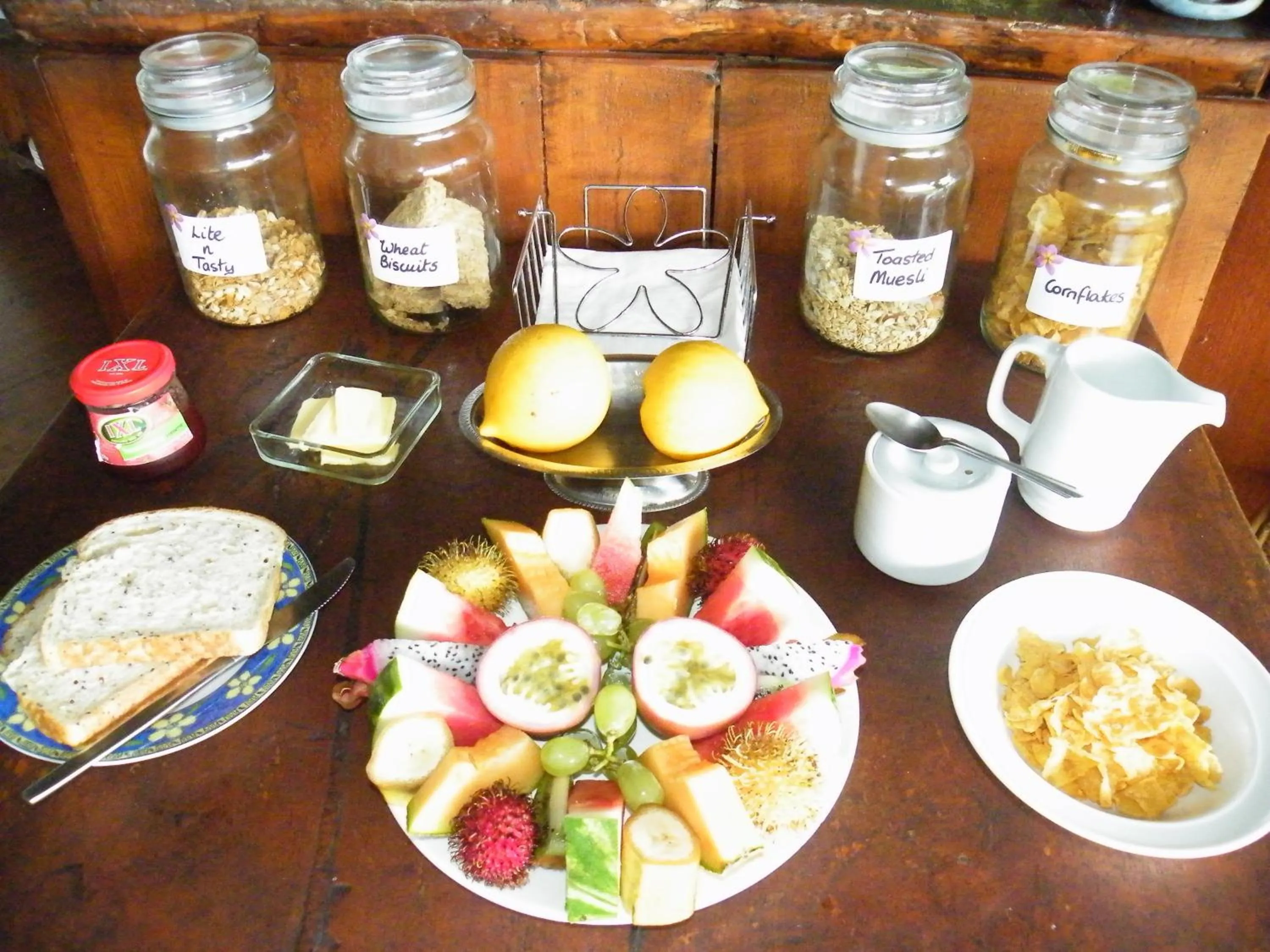 Food close-up in Epiphyte B & B