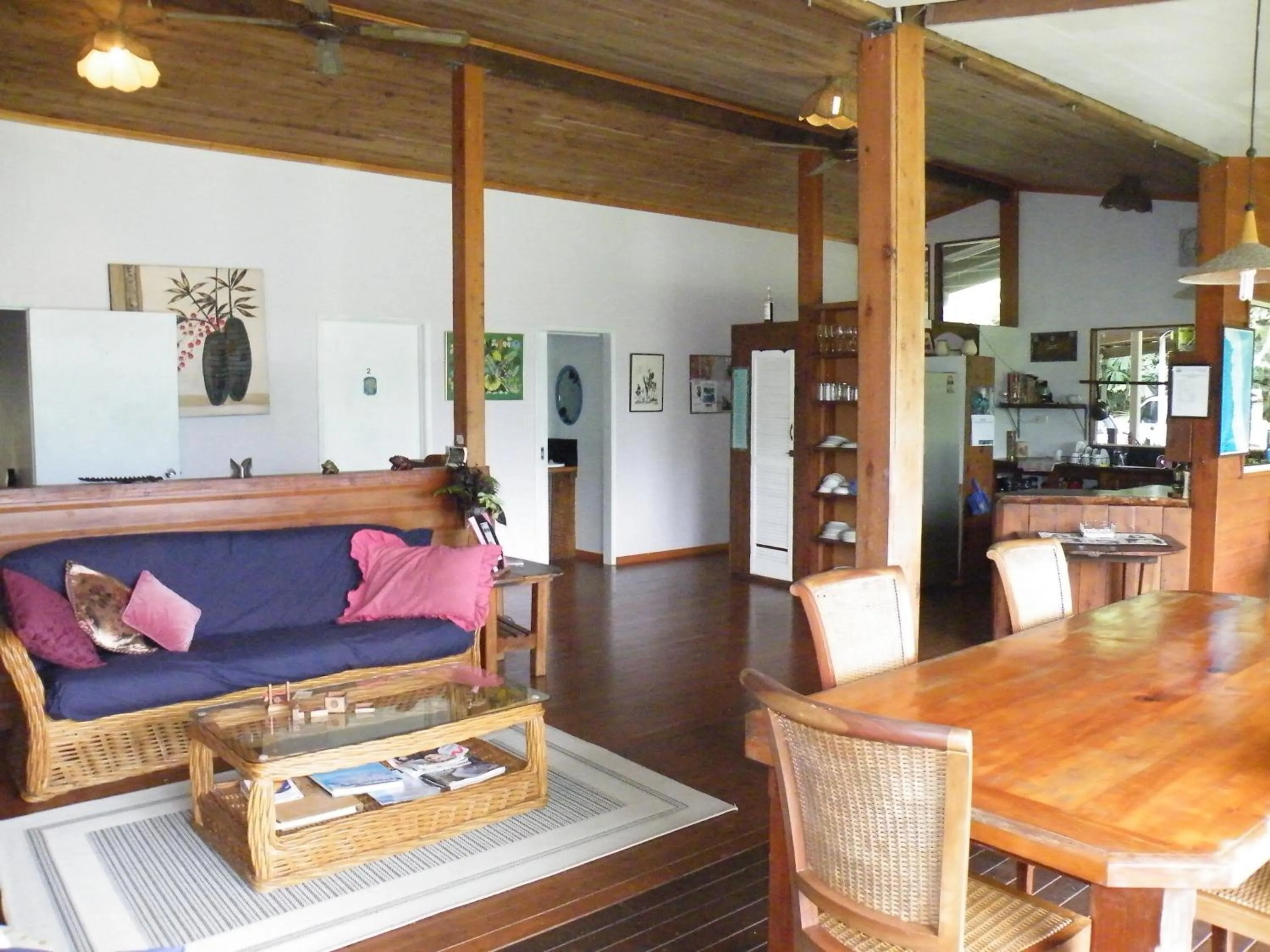 Communal lounge/ TV room in Epiphyte B & B