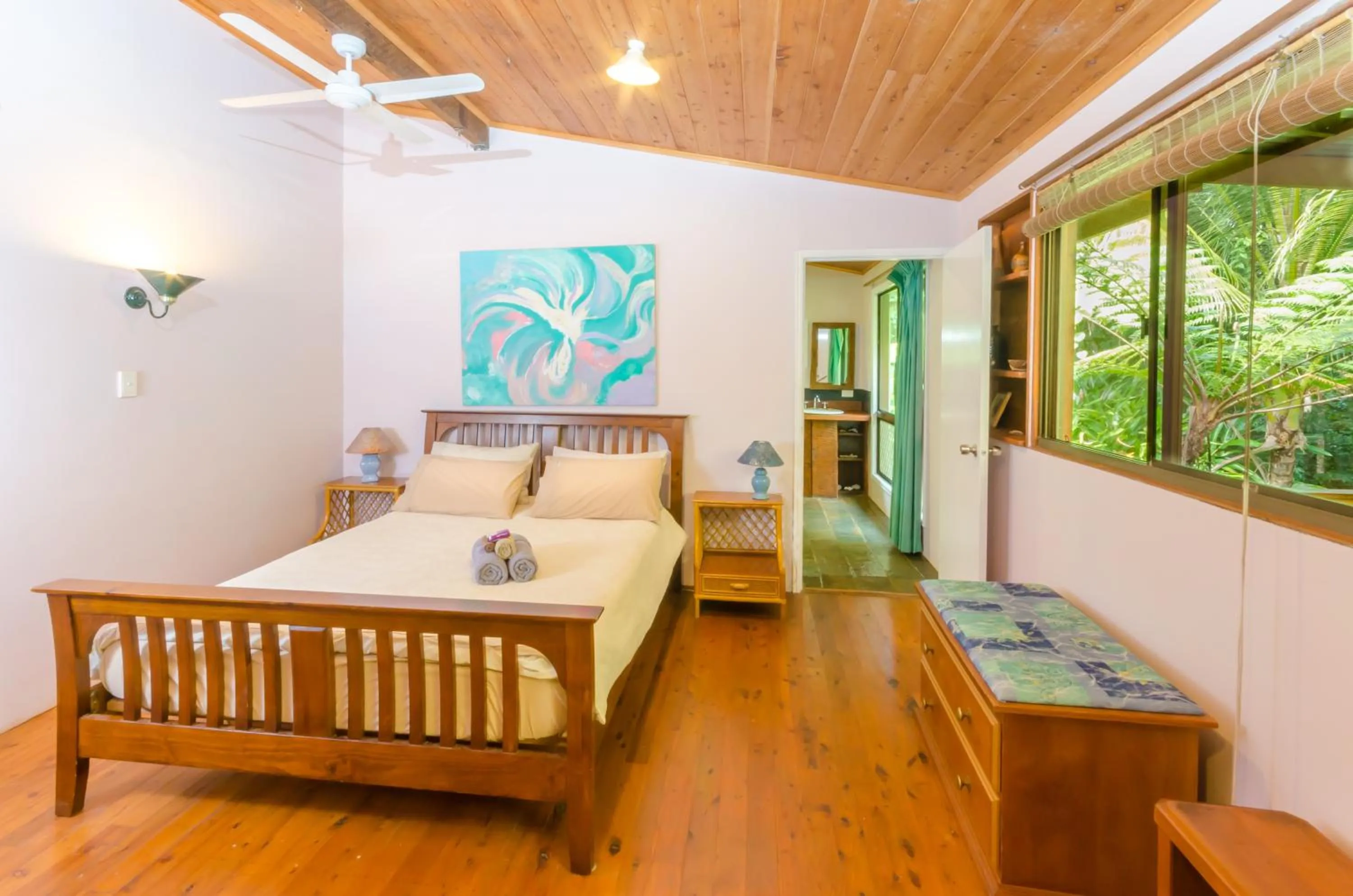 Bedroom, Bed in Epiphyte B & B