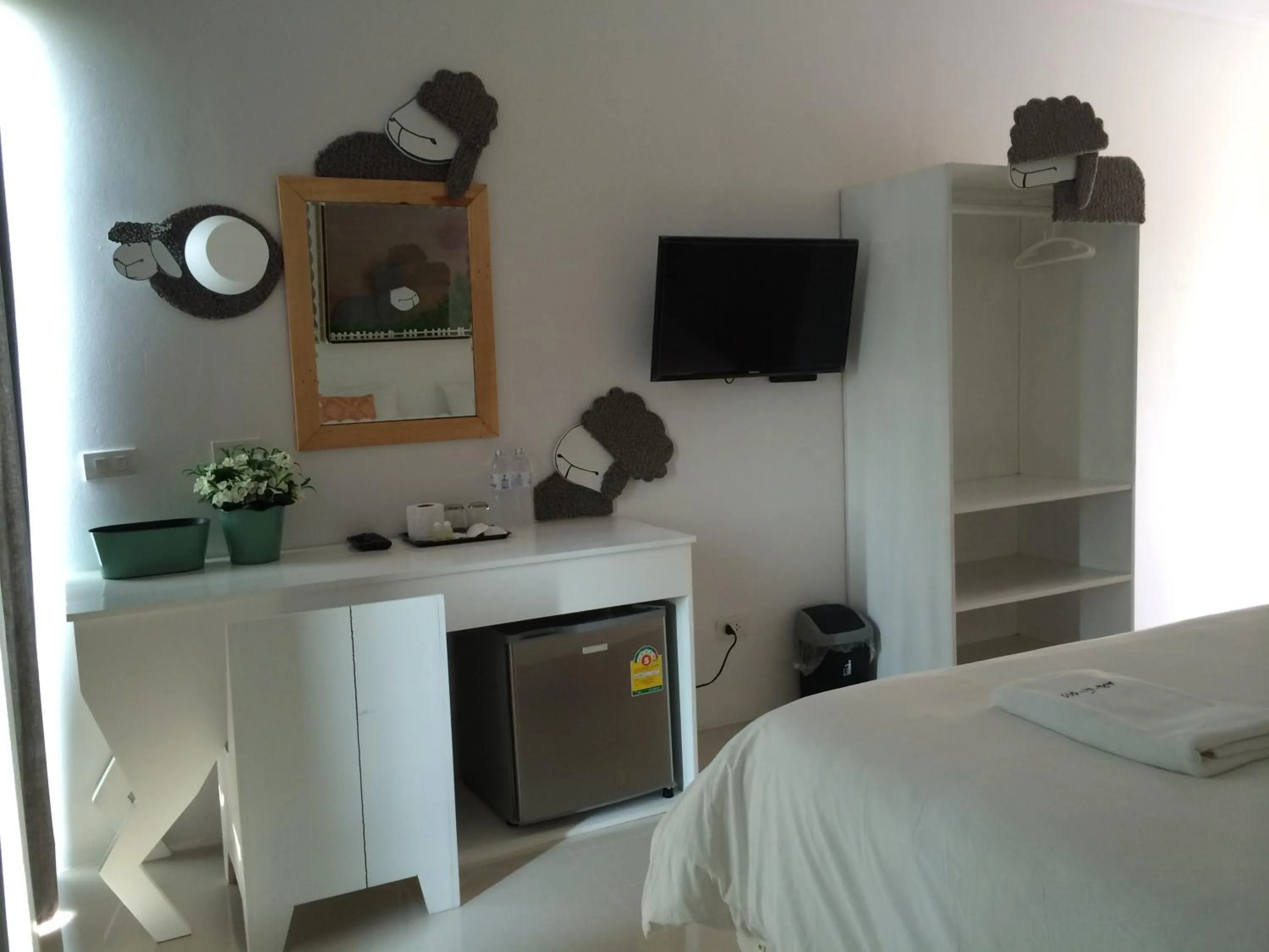 Bed in Norn Nab Dao RimPhu Resort