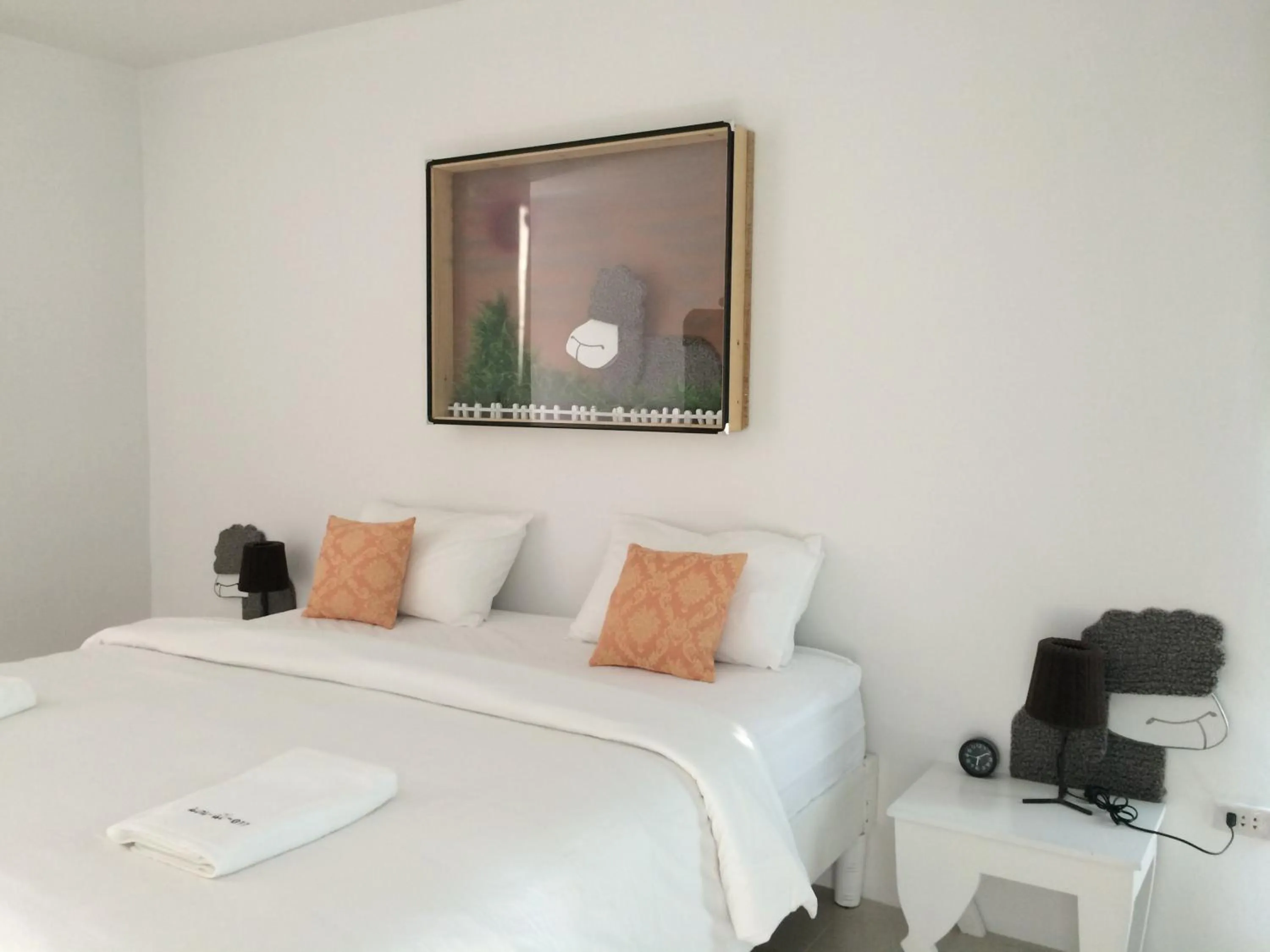 Bed in Norn Nab Dao RimPhu Resort