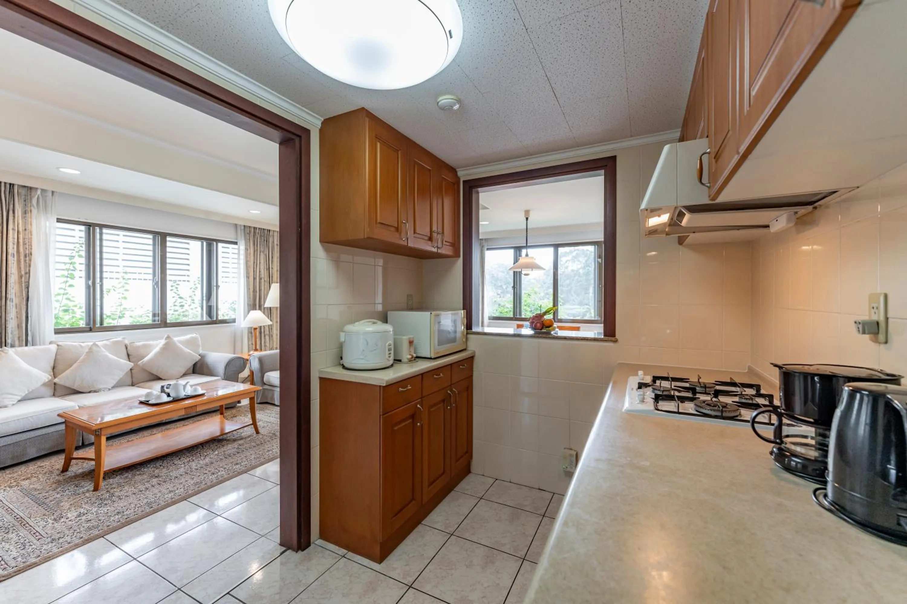 Kitchen or kitchenette in Garden View Court Suites Ho Chi Minh City