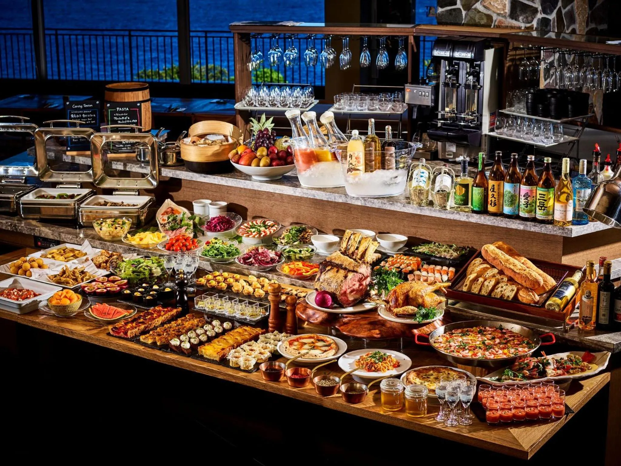 Food in samana hotel Yakushima