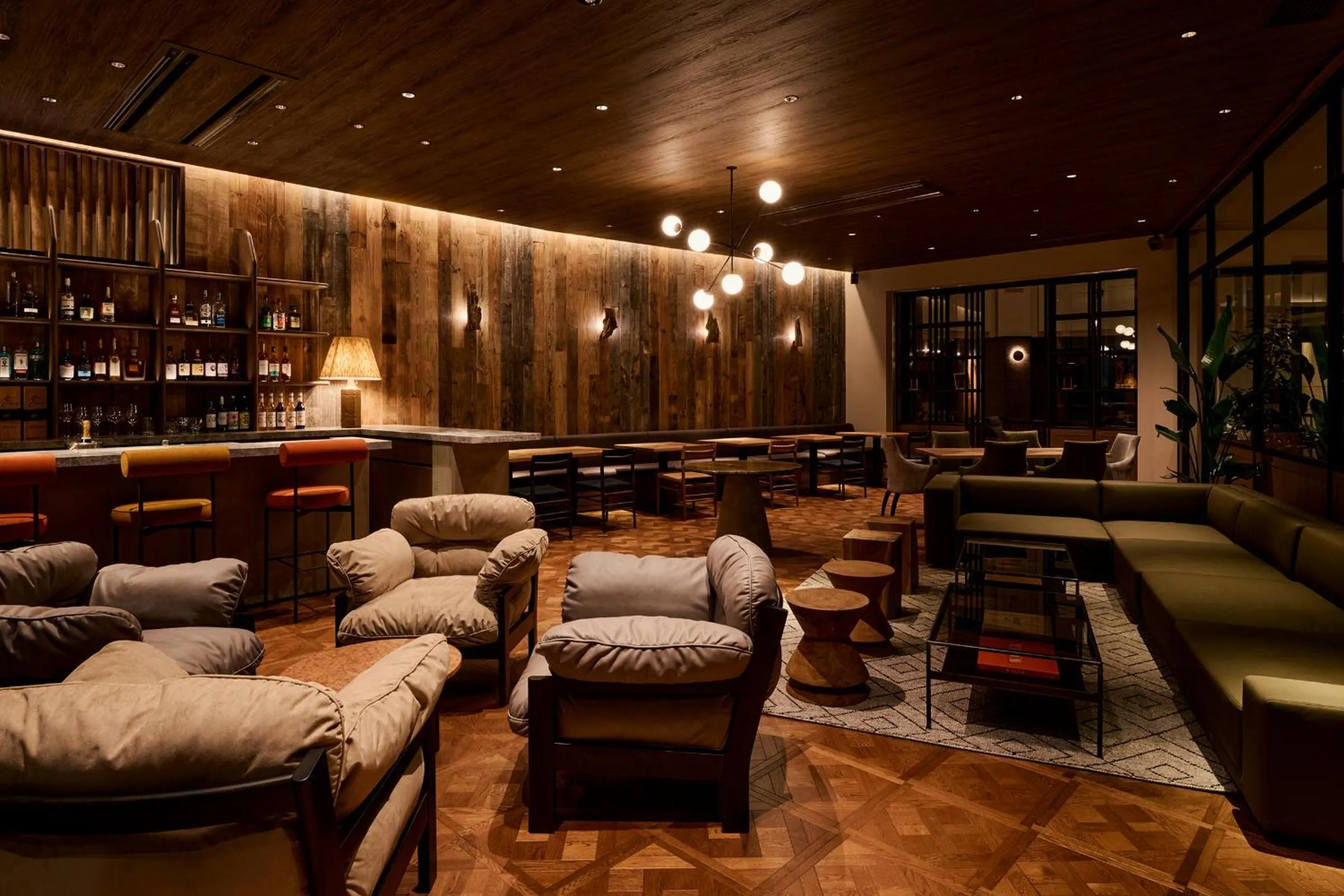 Lounge or bar in samana hotel Yakushima