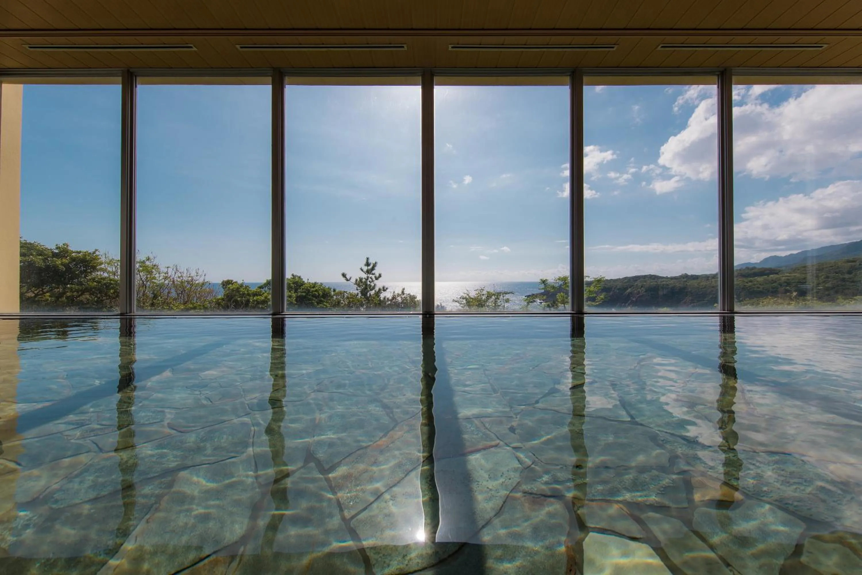 Hot Spring Bath in samana hotel Yakushima