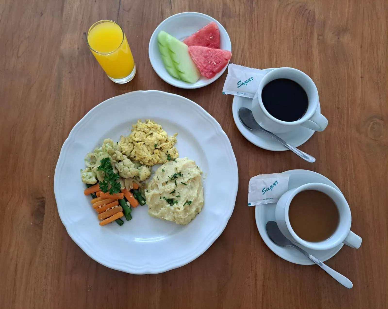 Food and drinks in Seminyak Lagoon All Suites Hotel