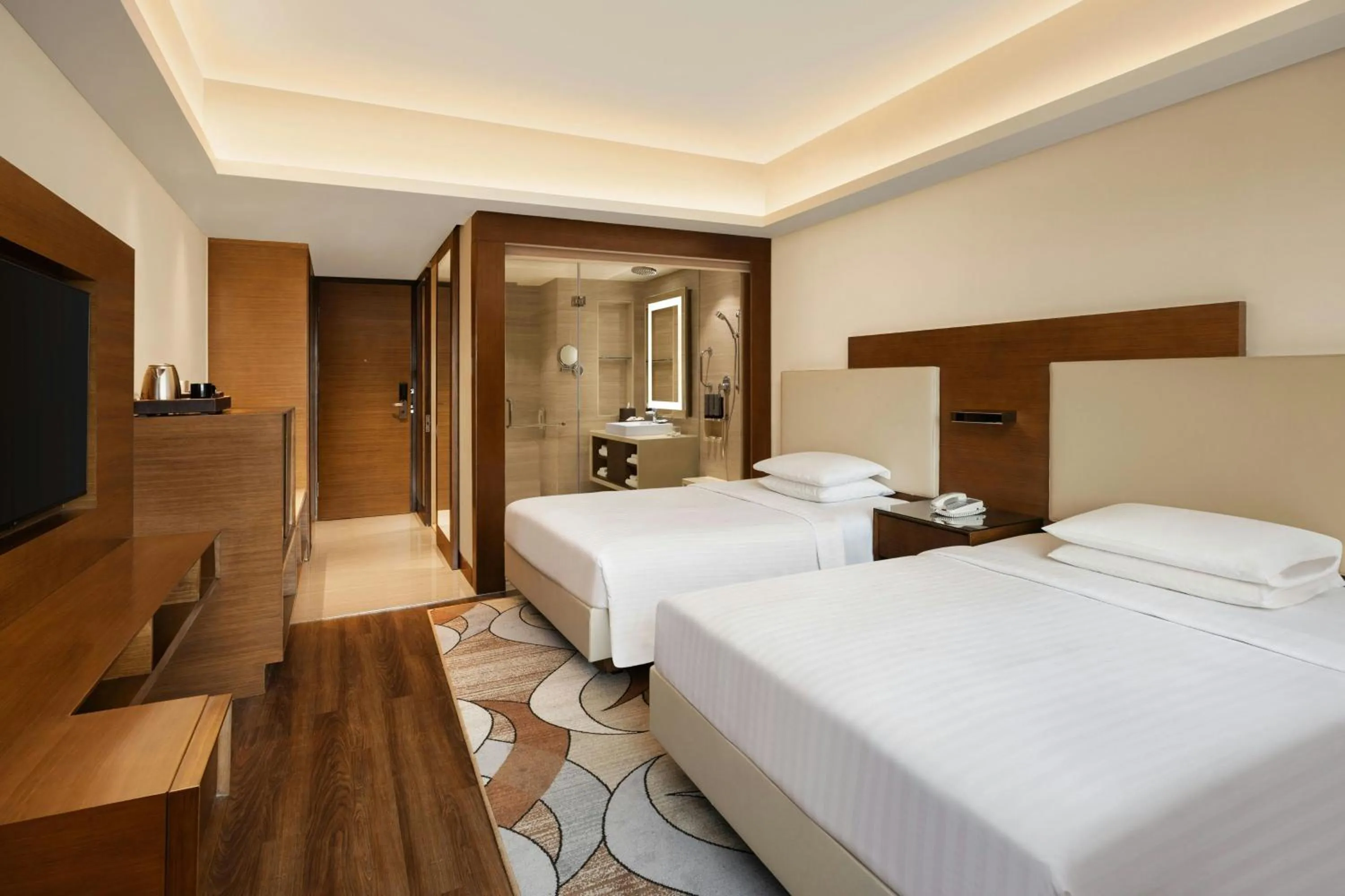 Photo of the whole room, Bed in Courtyard by Marriott Bhopal