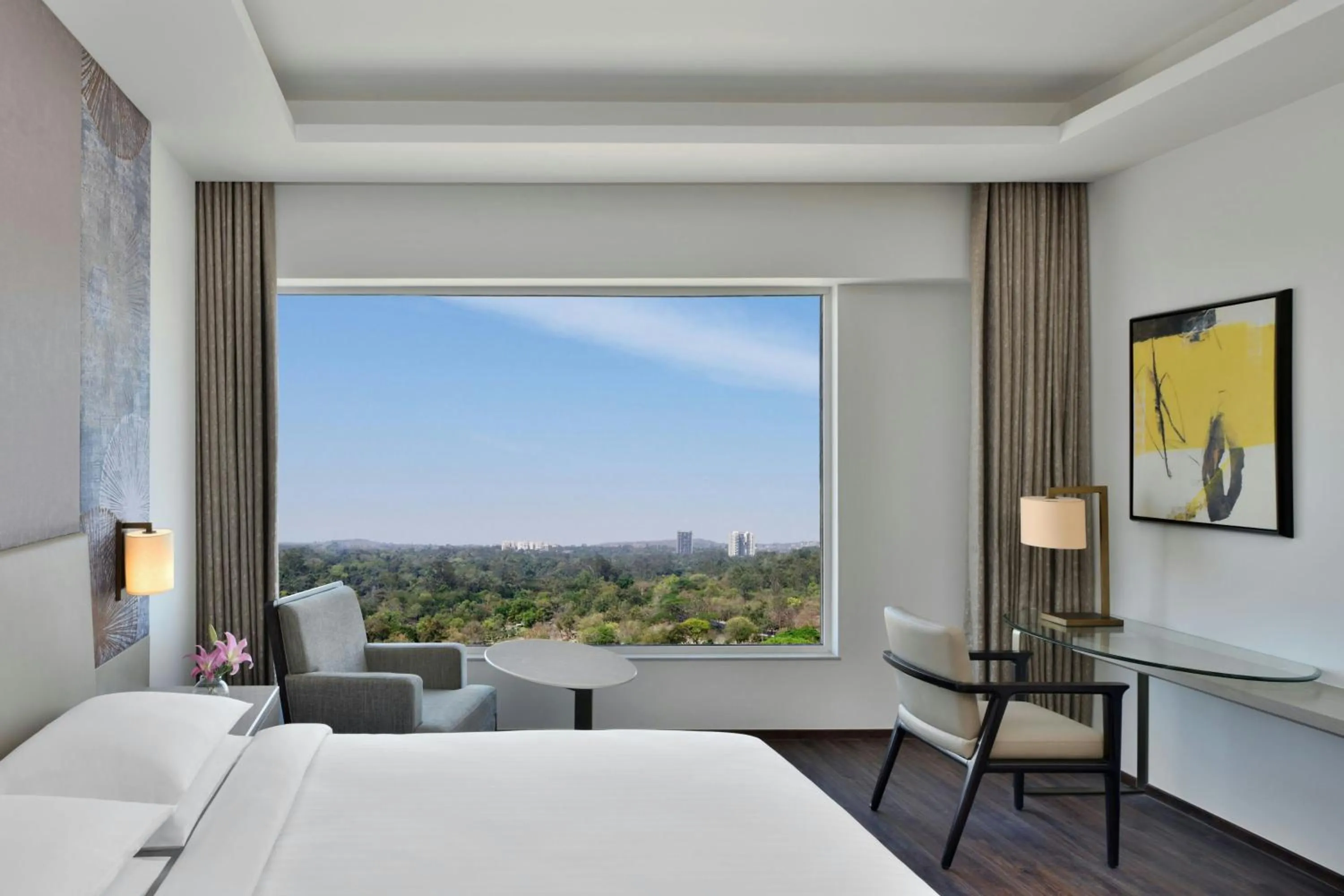 Photo of the whole room, Bed in Courtyard by Marriott Bhopal