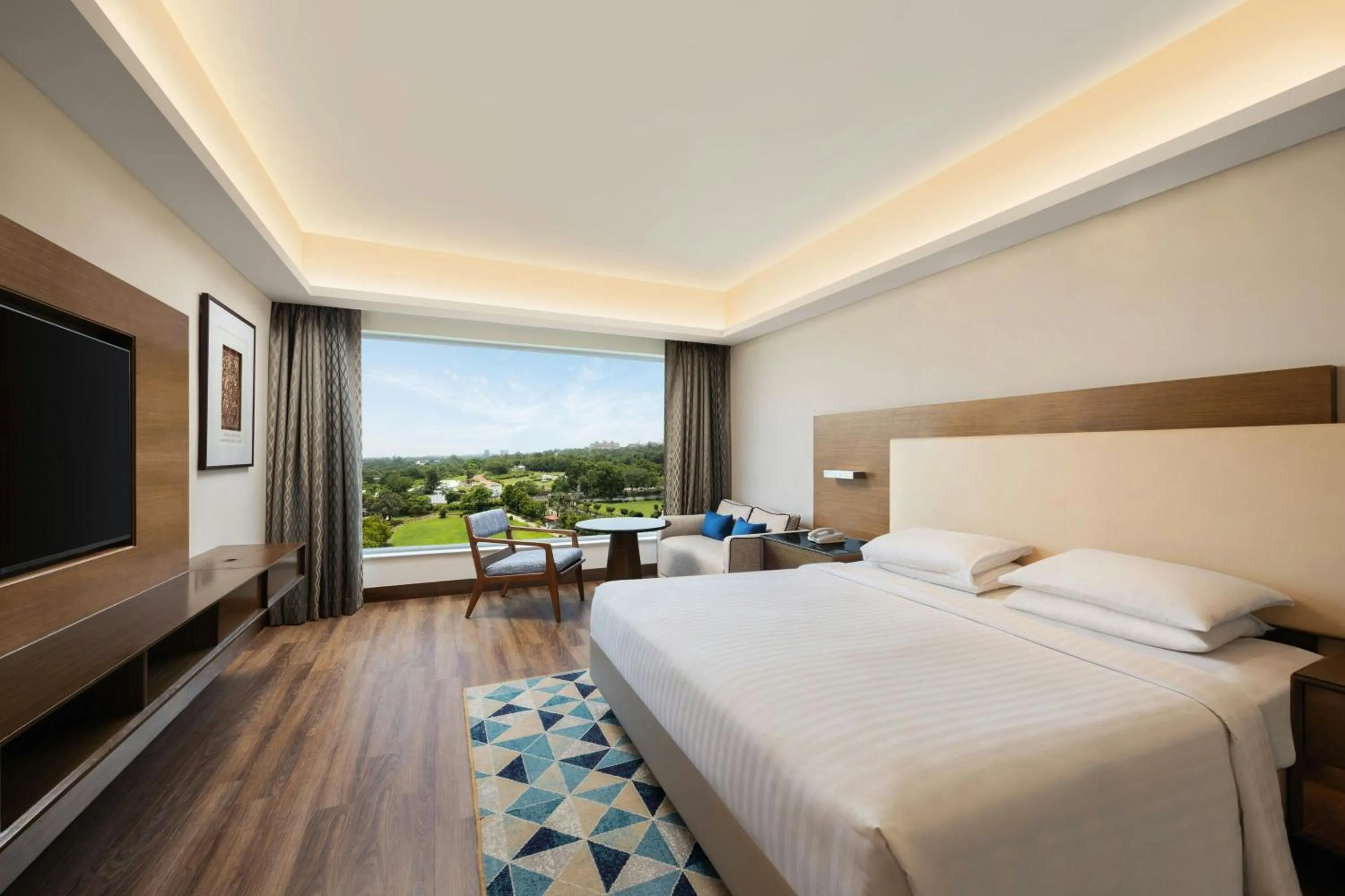 Photo of the whole room, Bed in Courtyard by Marriott Bhopal