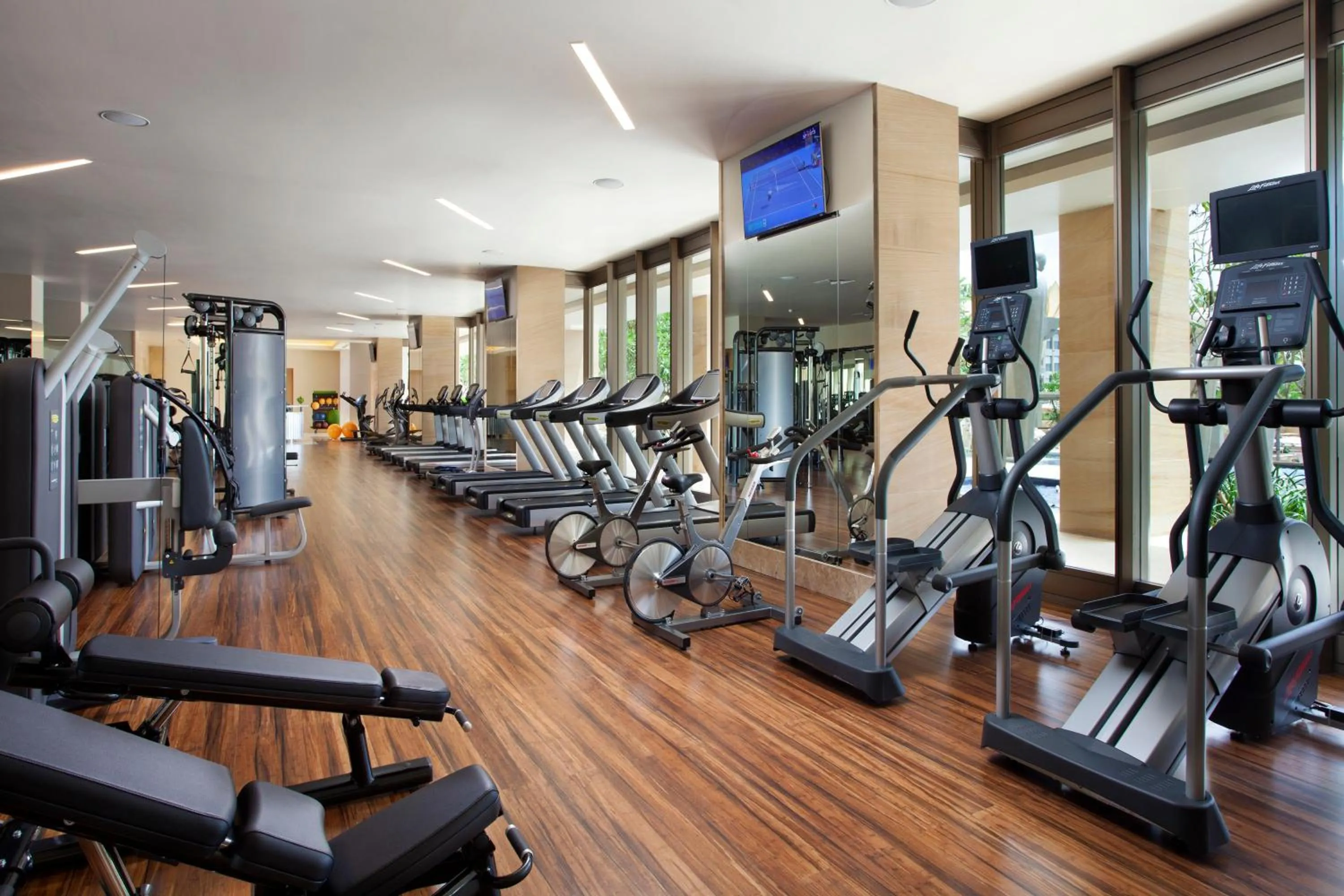 Fitness centre/facilities in Mulia Resort