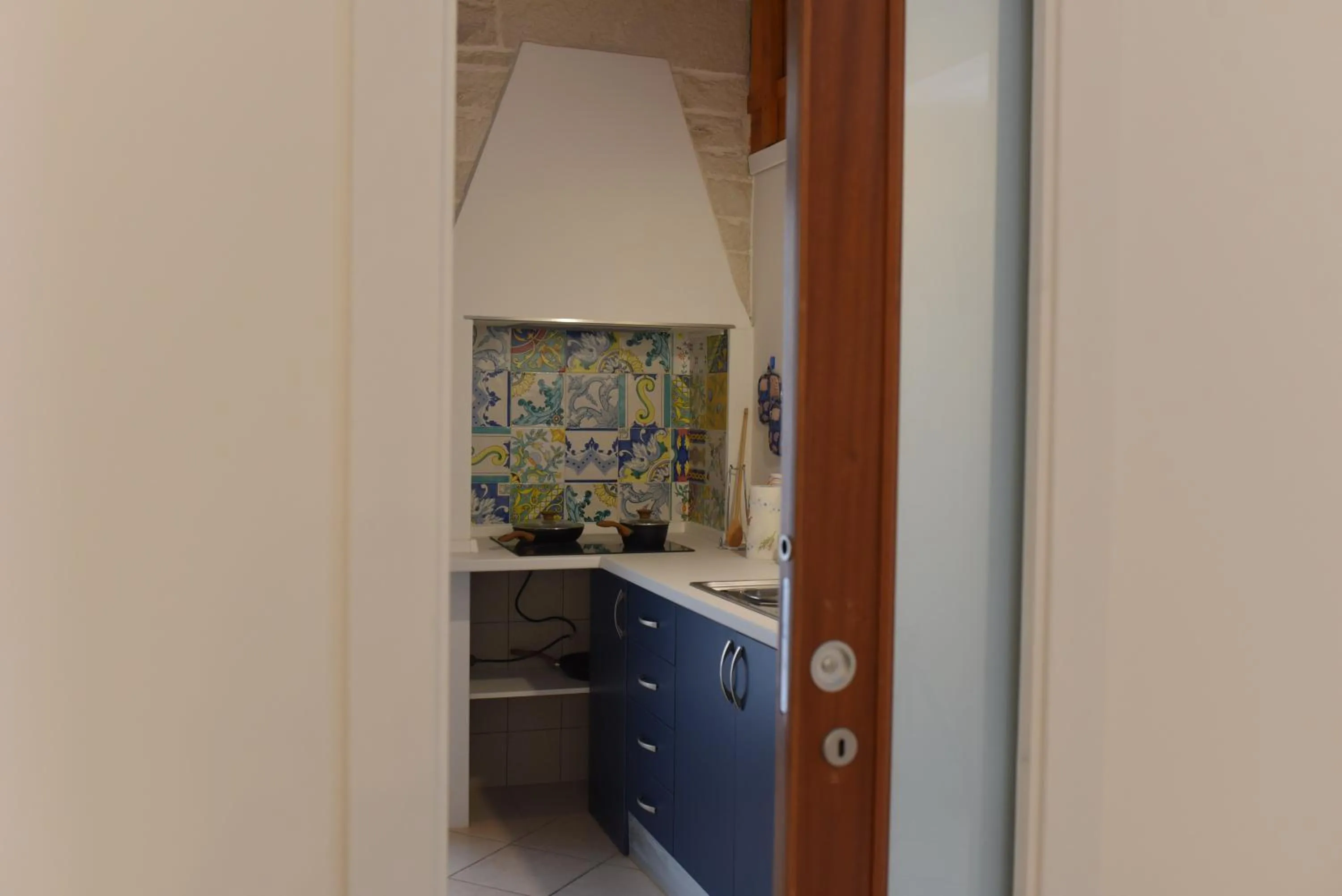 Communal kitchen in B&B L'alcova