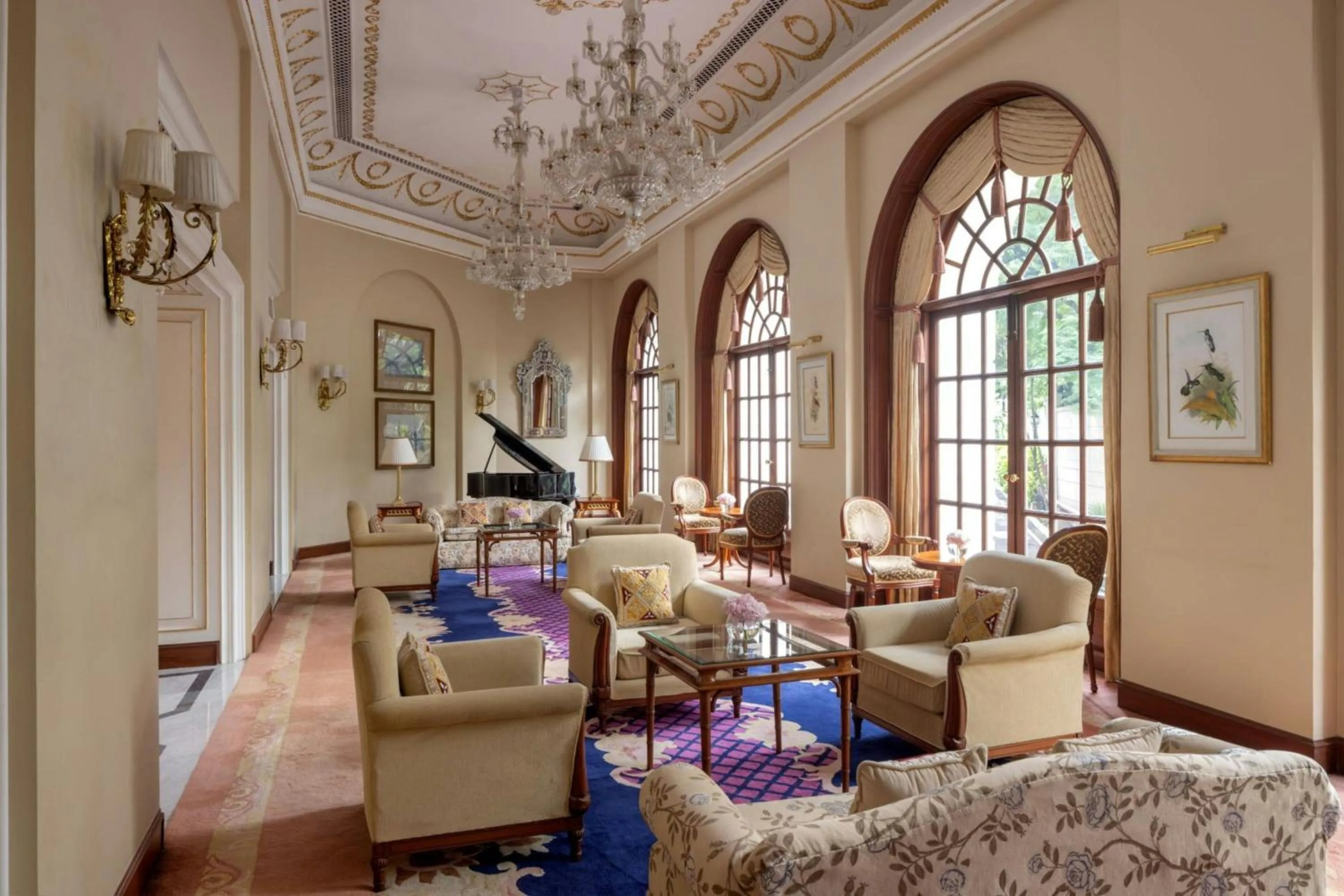 Lobby or reception in ITC Windsor, a Luxury Collection Hotel, Bengaluru