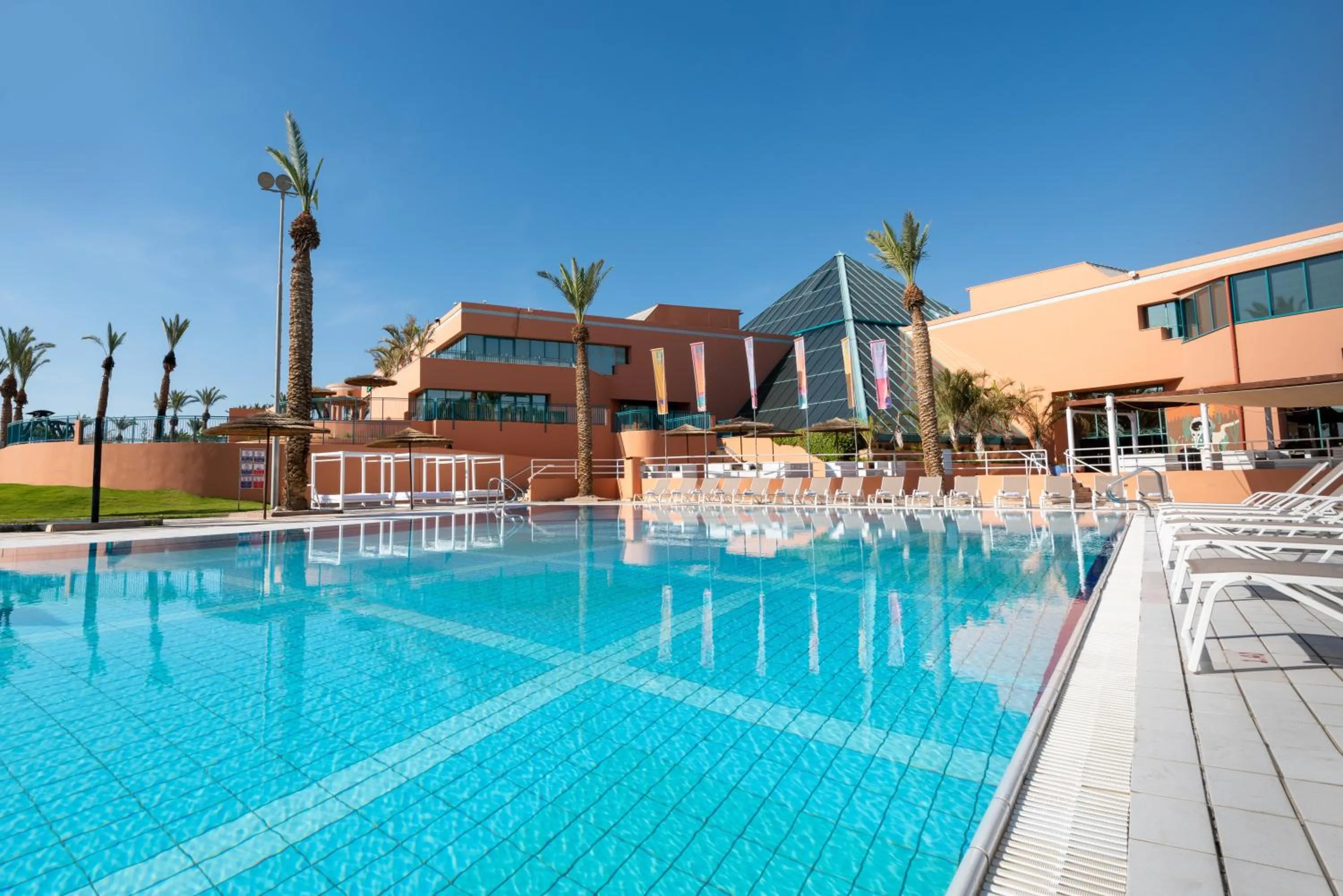 Property building in U Splash Resort Eilat