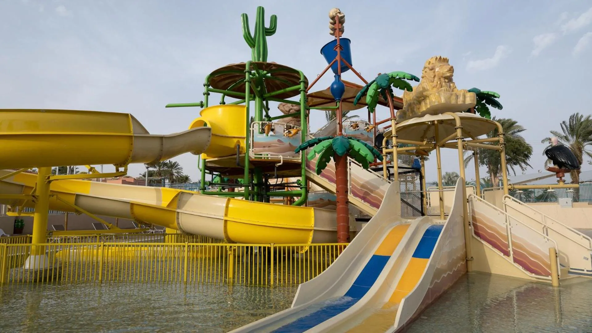 Aqua park in U Splash Resort Eilat