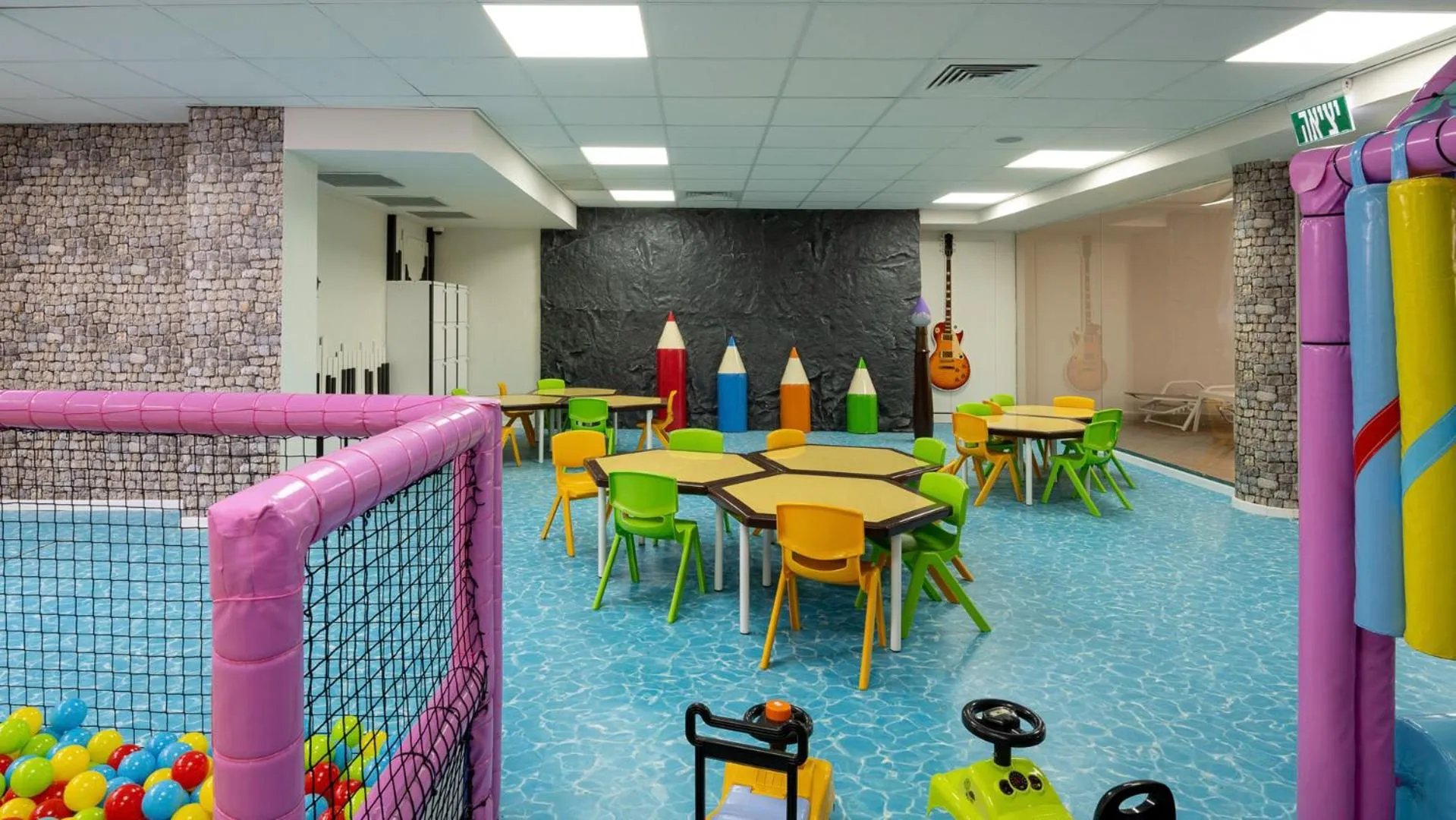 Children play ground in U Splash Resort Eilat