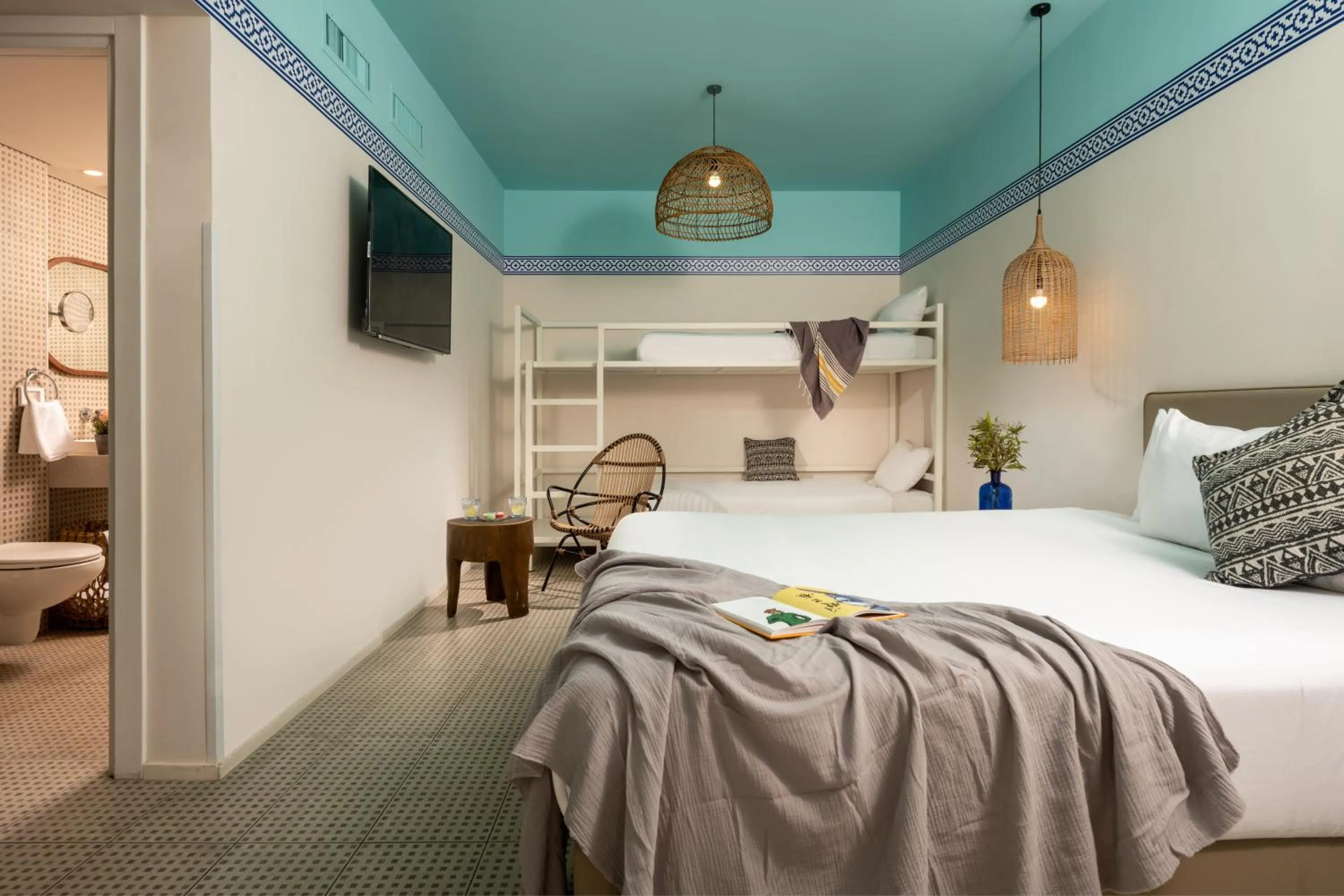 Bedroom, Bed in U Splash Resort Eilat