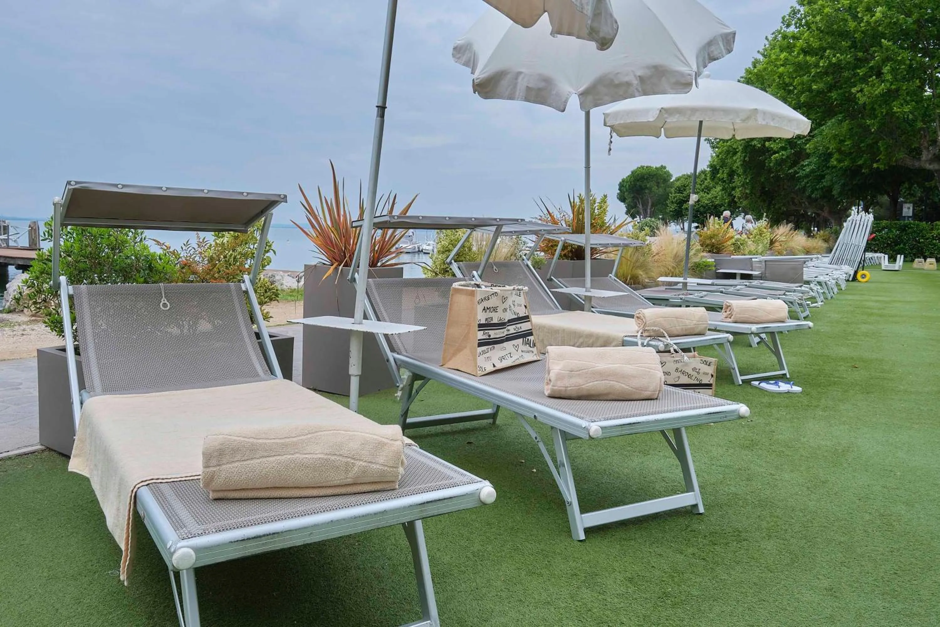 Beach in Kriss Internazionale Hotel