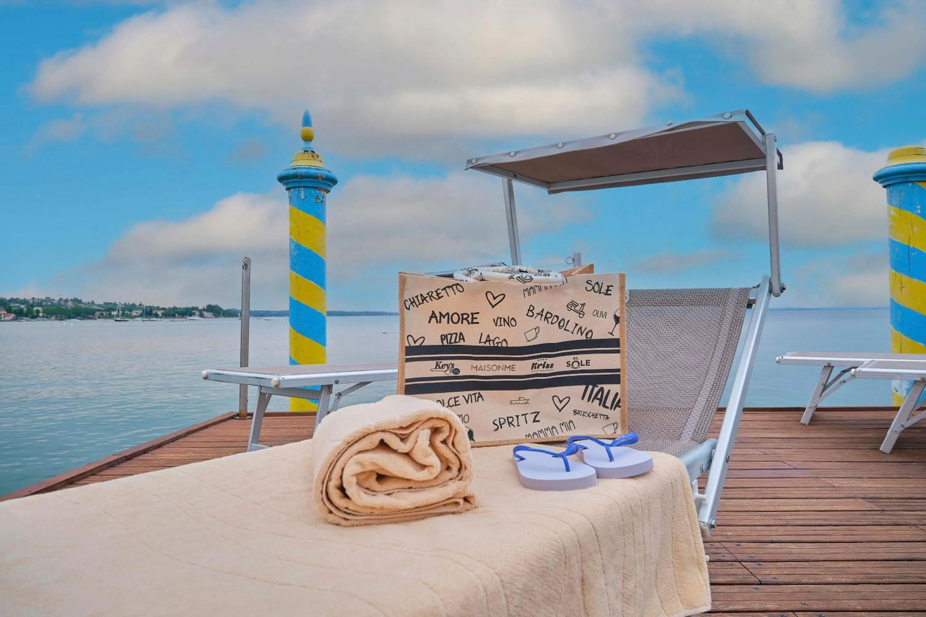 Beach in Kriss Internazionale Hotel