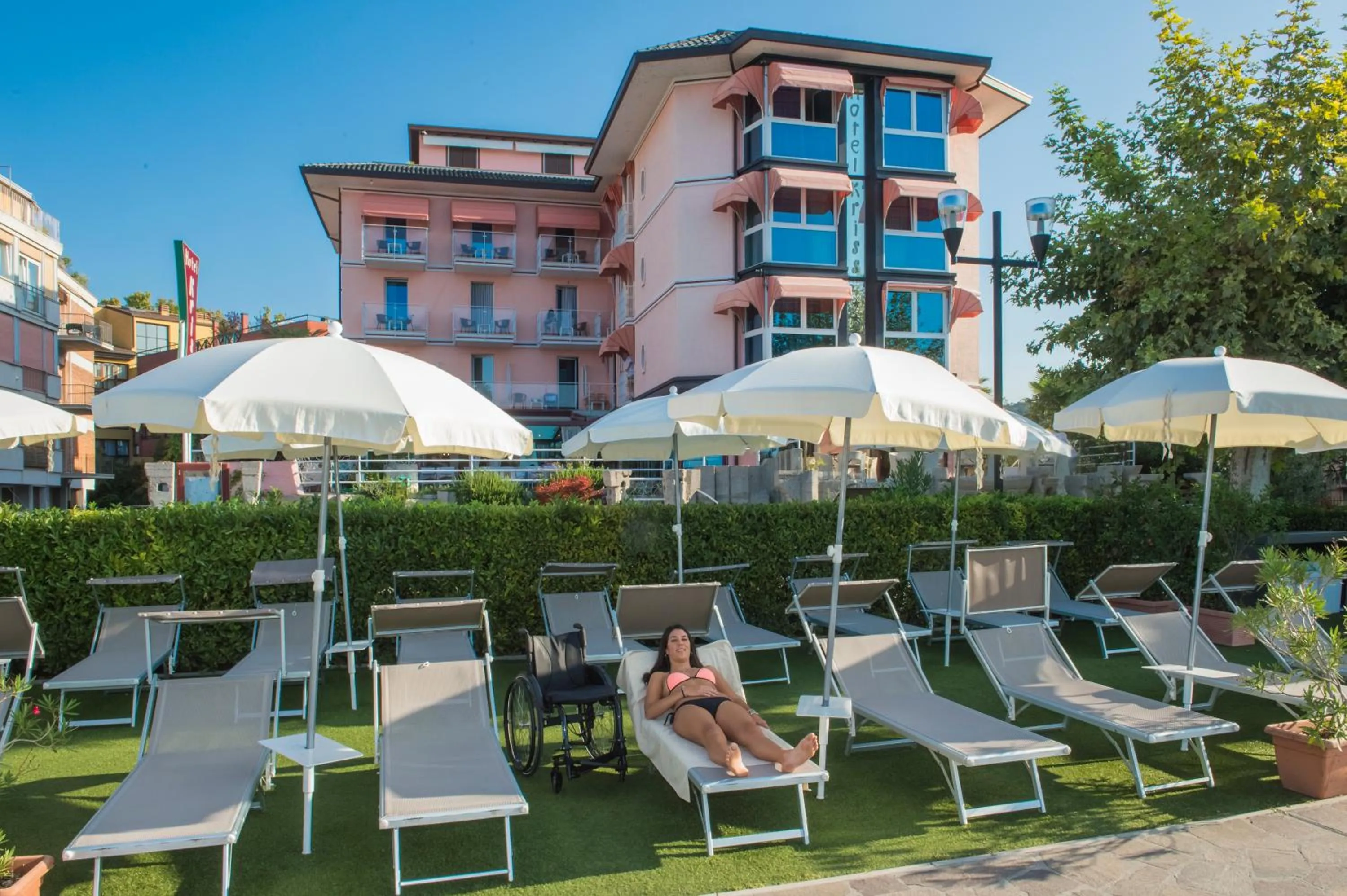 Beach in Kriss Internazionale Hotel