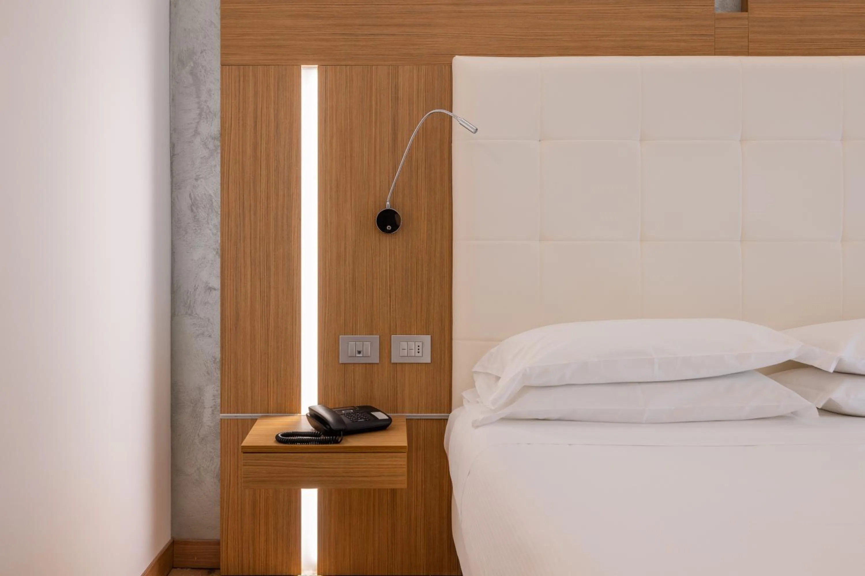 Bed in Kriss Internazionale Hotel