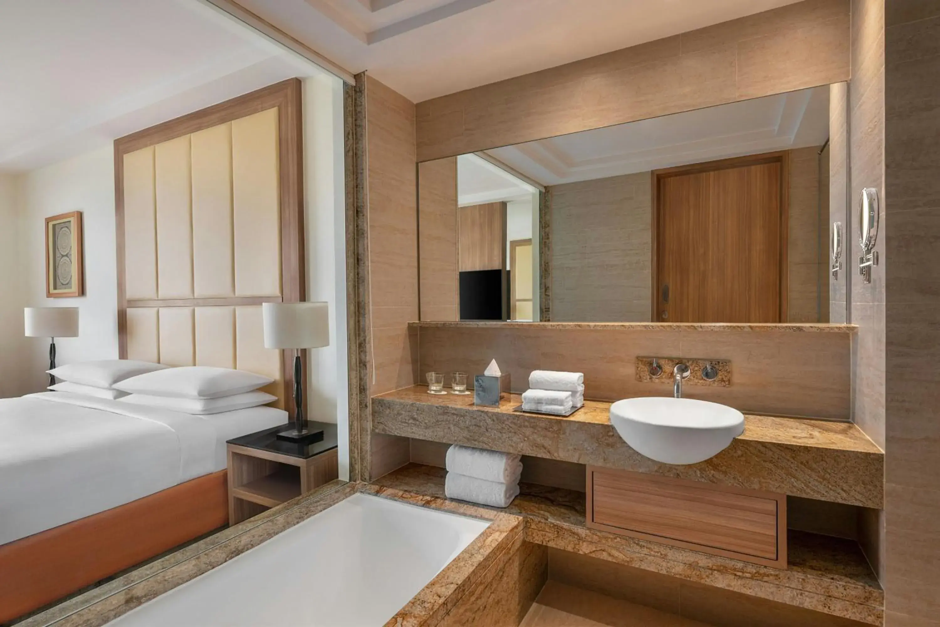 Executive Deluxe Double Room with Two Double Beds and Executive Lounge Access in Bengaluru Marriott Hotel Whitefield Executive Deluxe Double Room with Two Double Beds and Executive Lounge Access in Bengaluru Marriott Hotel Whitefield