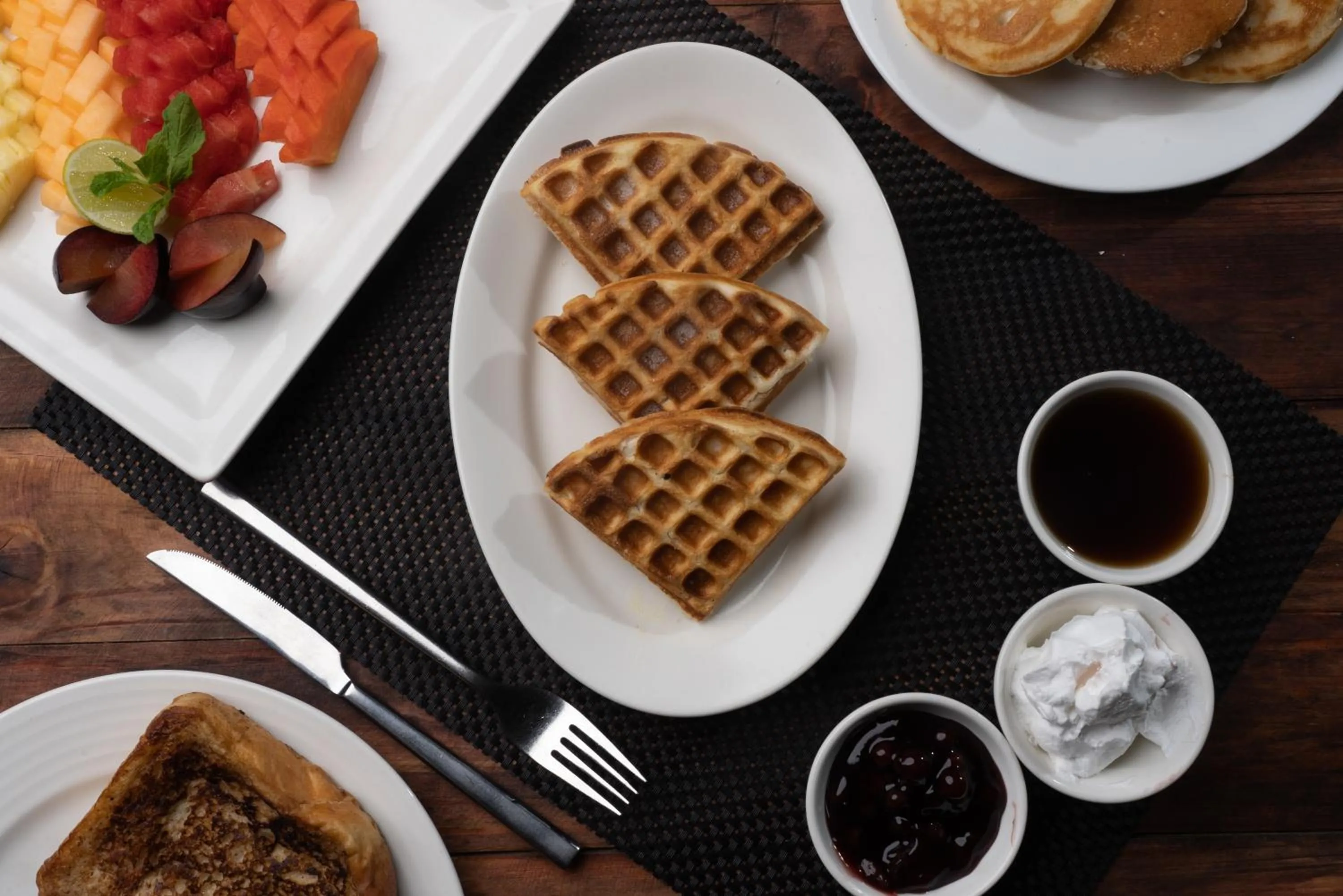 Breakfast in Bengaluru Marriott Hotel Whitefield