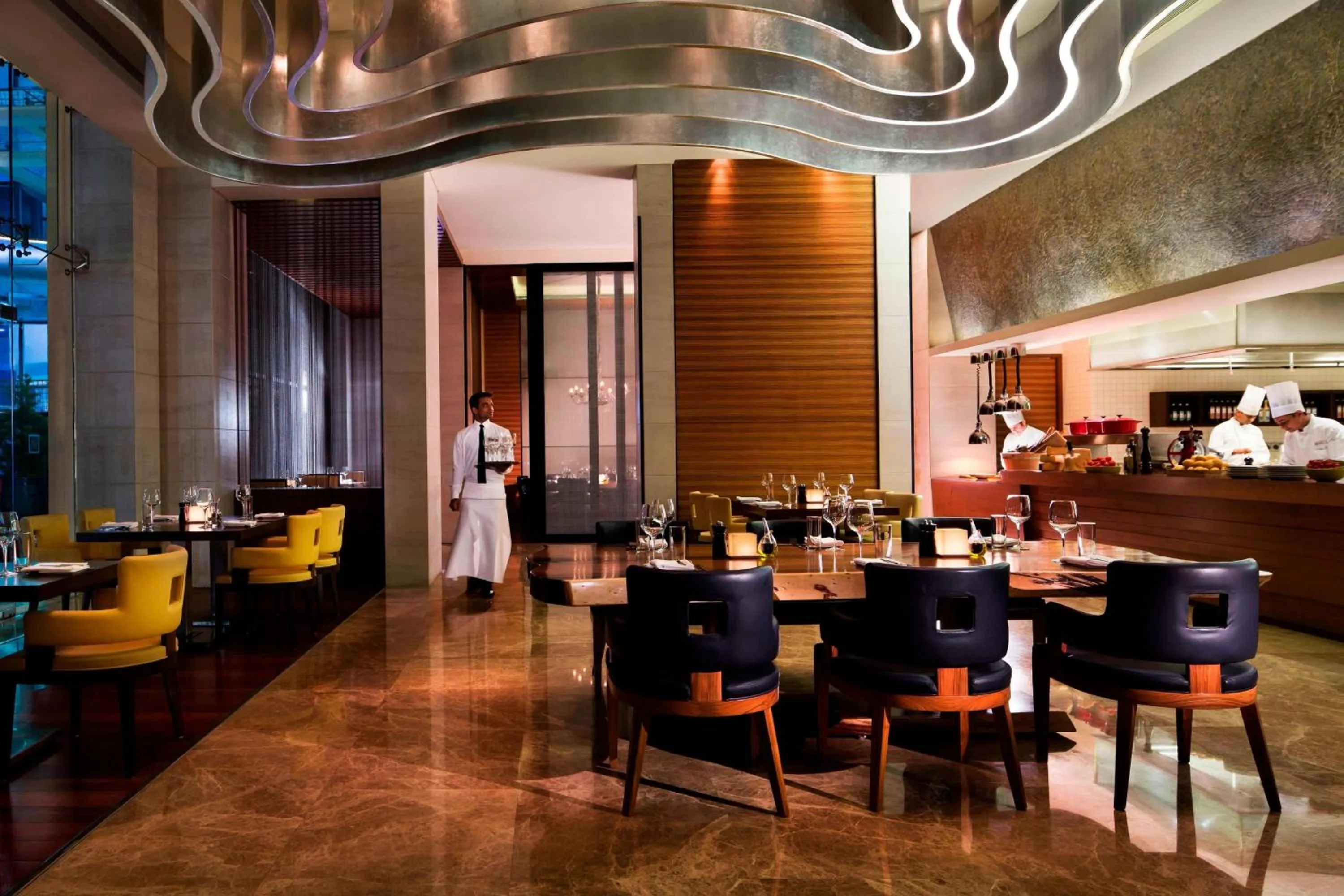 Restaurant/places to eat in Bengaluru Marriott Hotel Whitefield