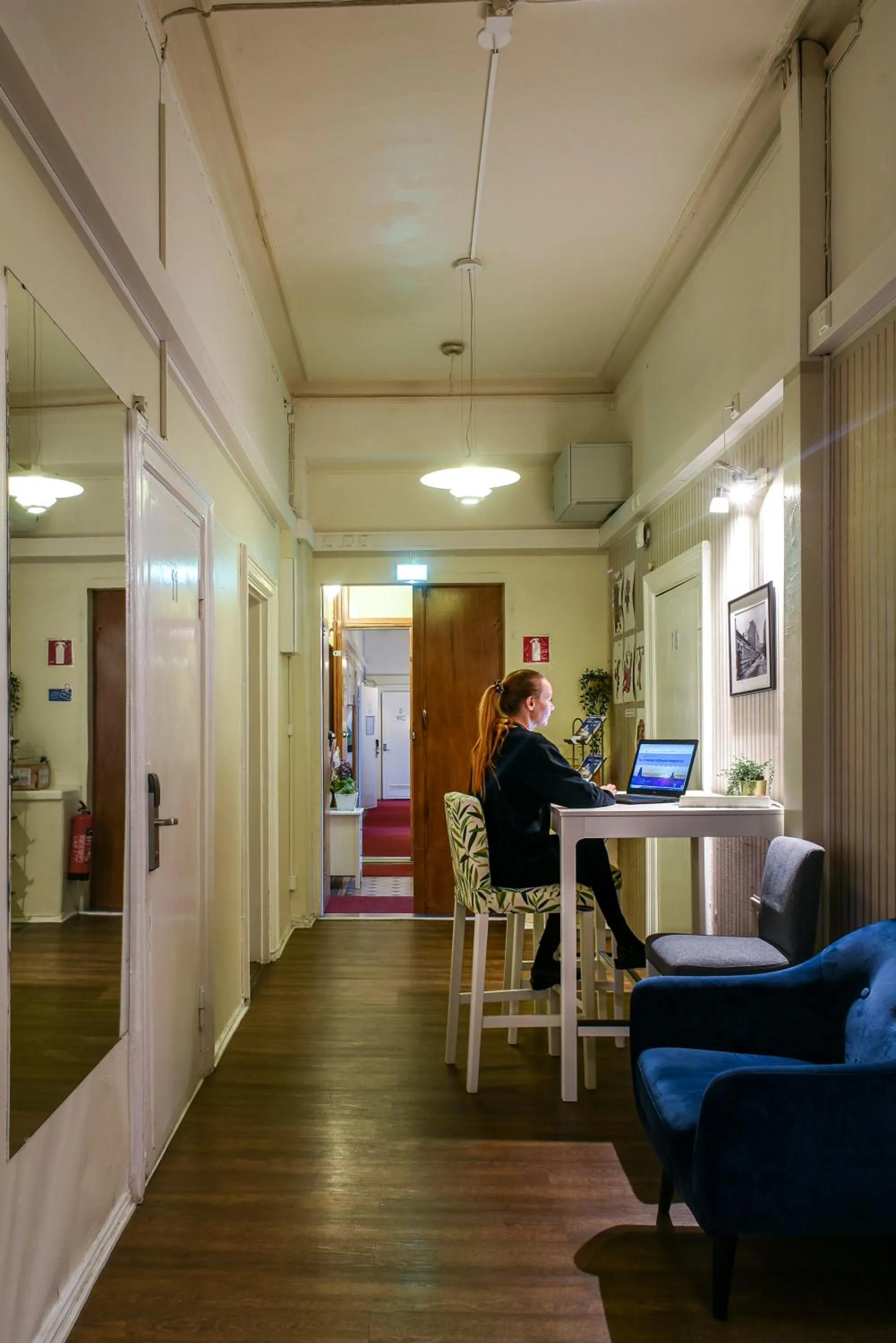 Property building in Hostel Diana Park