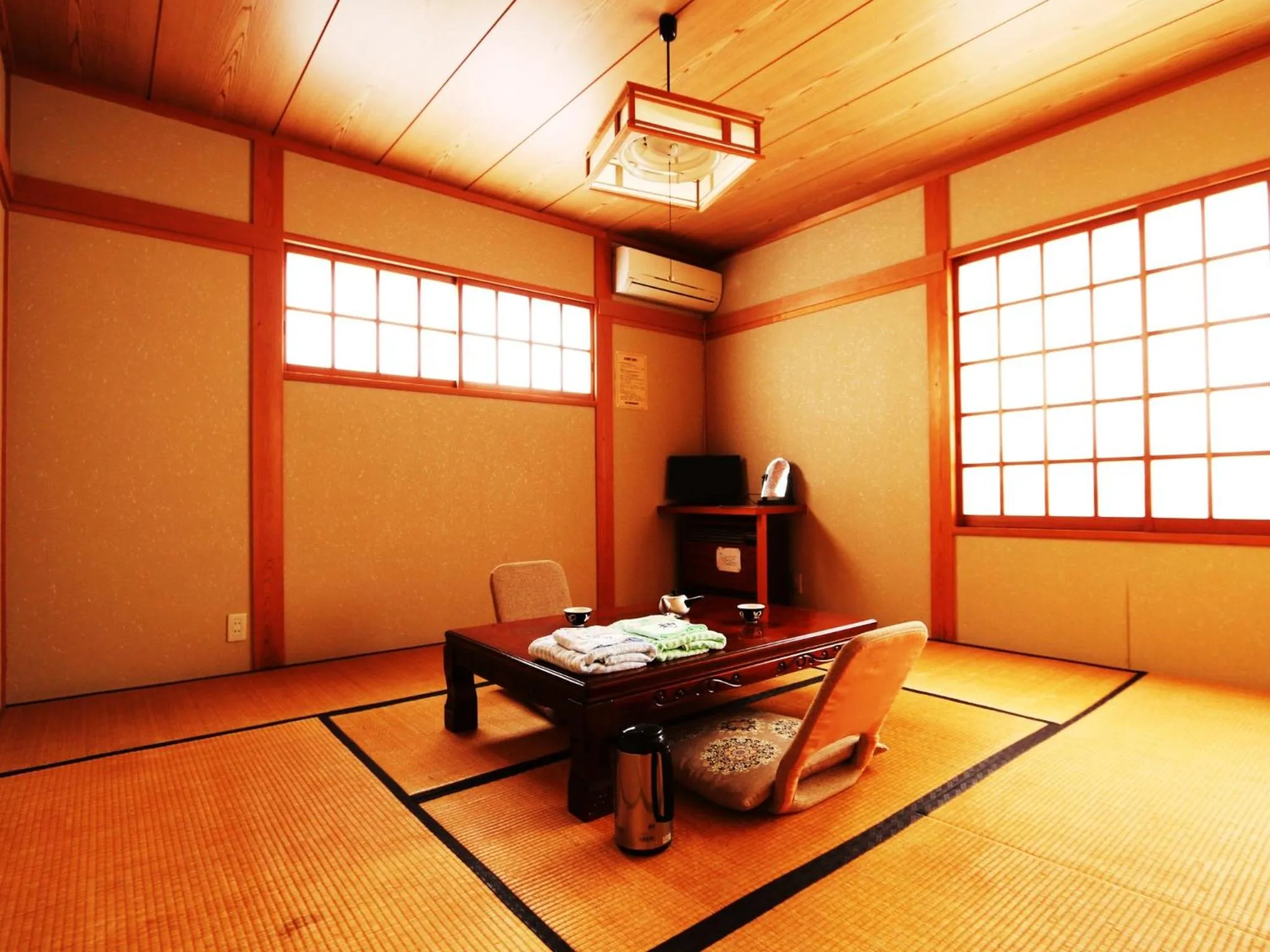 Photo of the whole room, Seating Area in Lodge Yukiyama