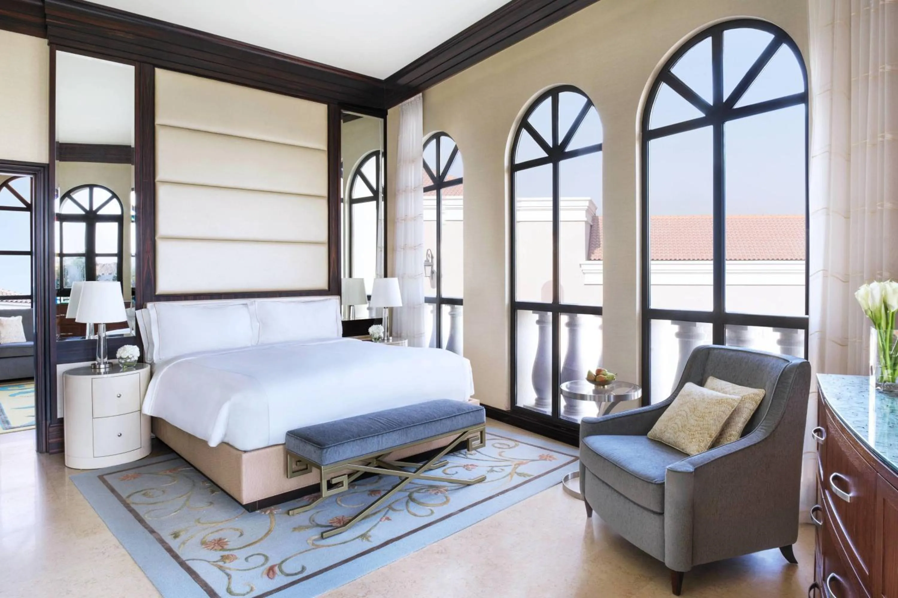 Bedroom, Bed in The Ritz-Carlton Abu Dhabi, Grand Canal