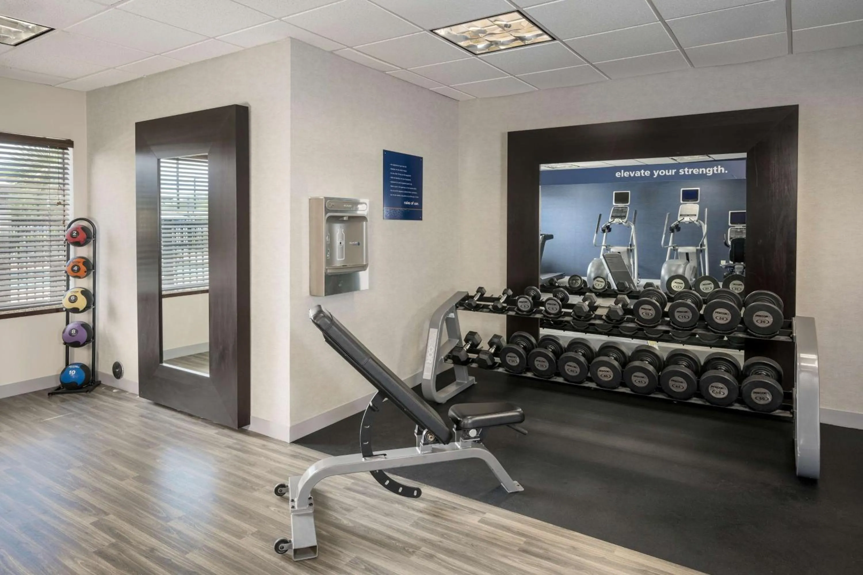 Fitness centre/facilities in Hampton Inn & Suites Phoenix North/Happy Valley