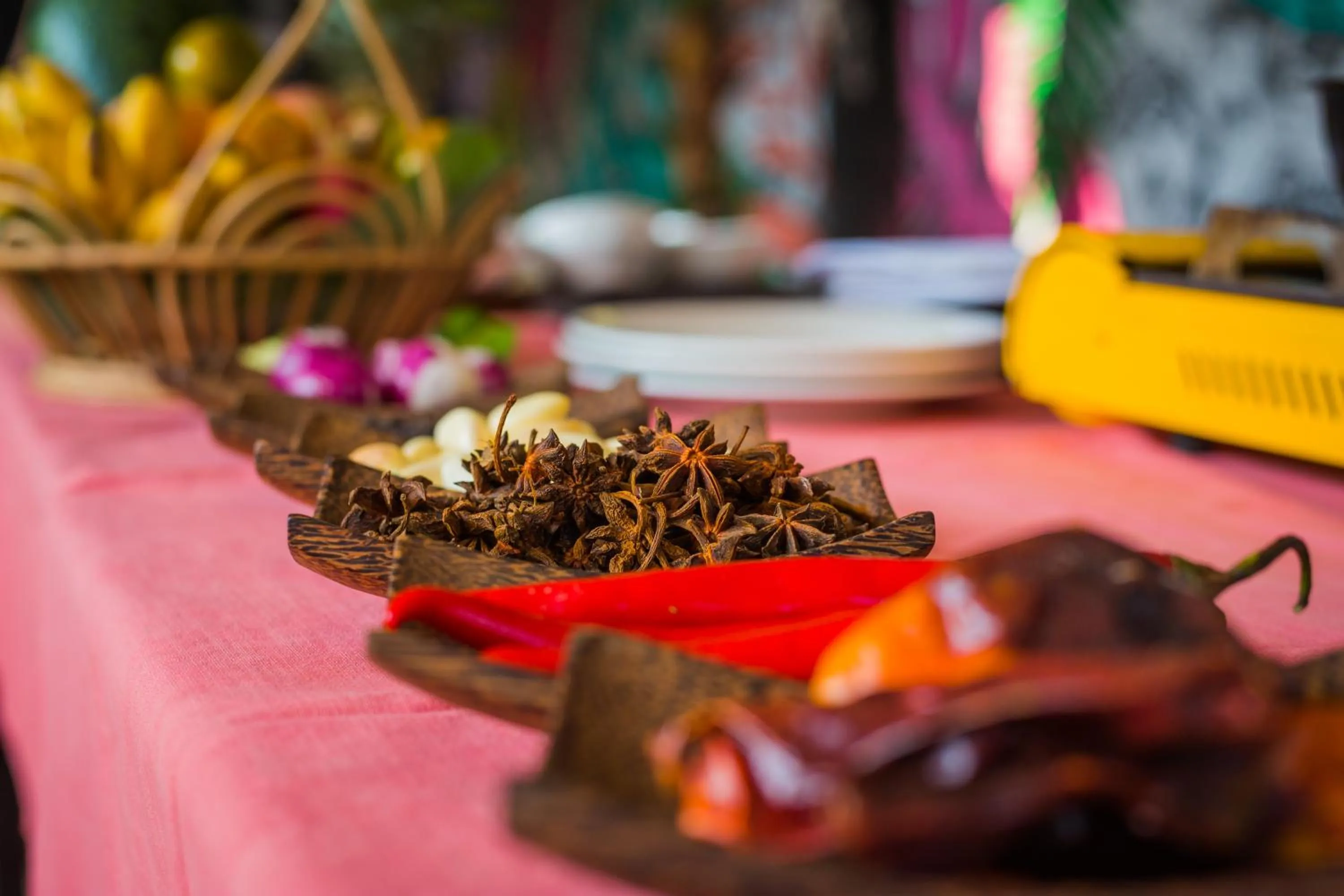 Food close-up in Baby Elephant Boutique Hotel