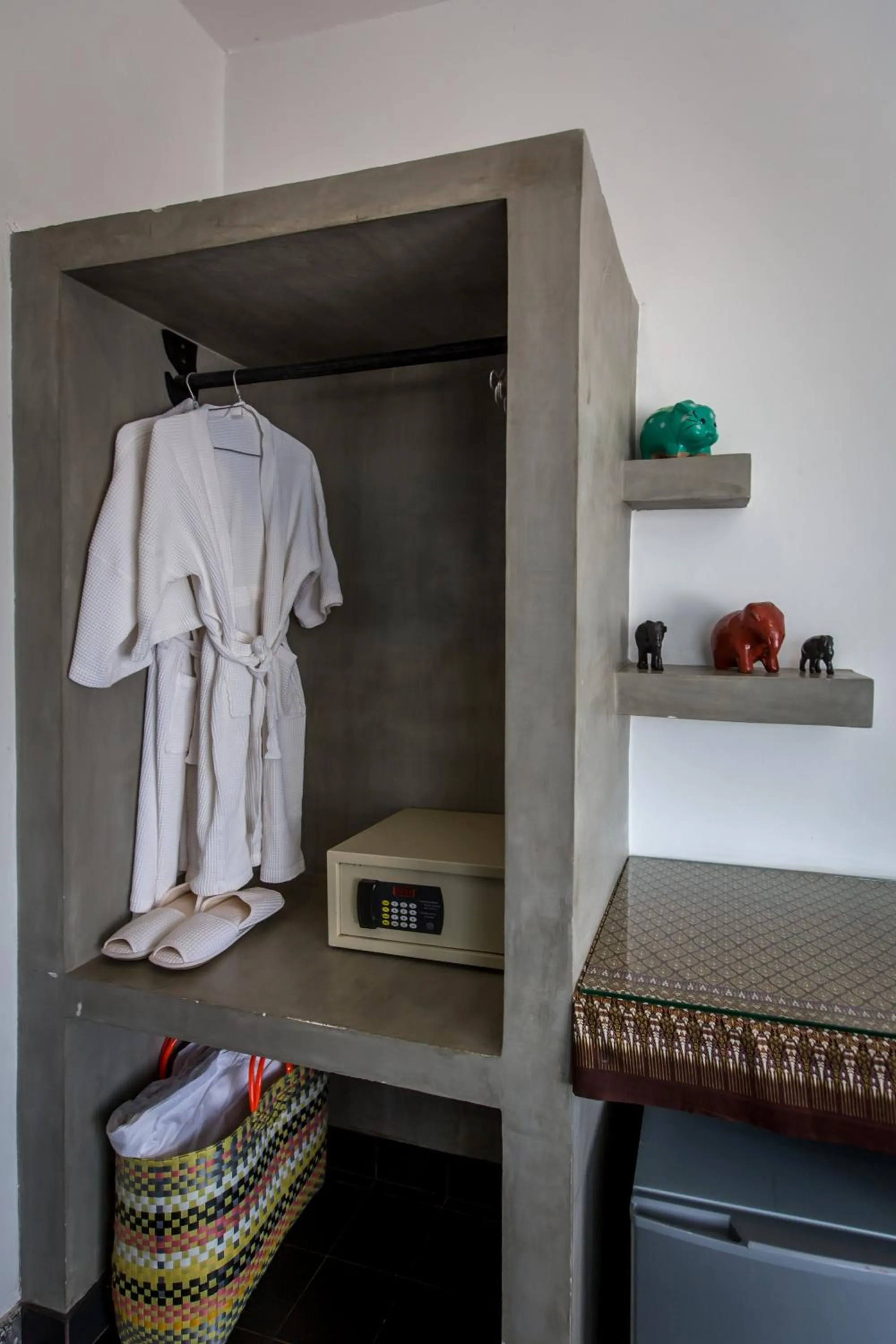 Decorative detail in Baby Elephant Boutique Hotel