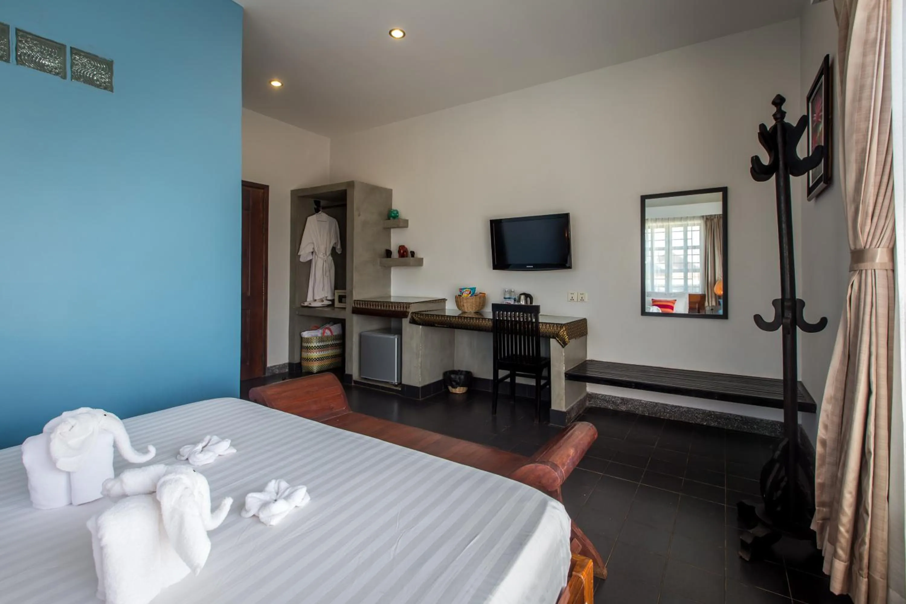 Bed in Baby Elephant Boutique Hotel