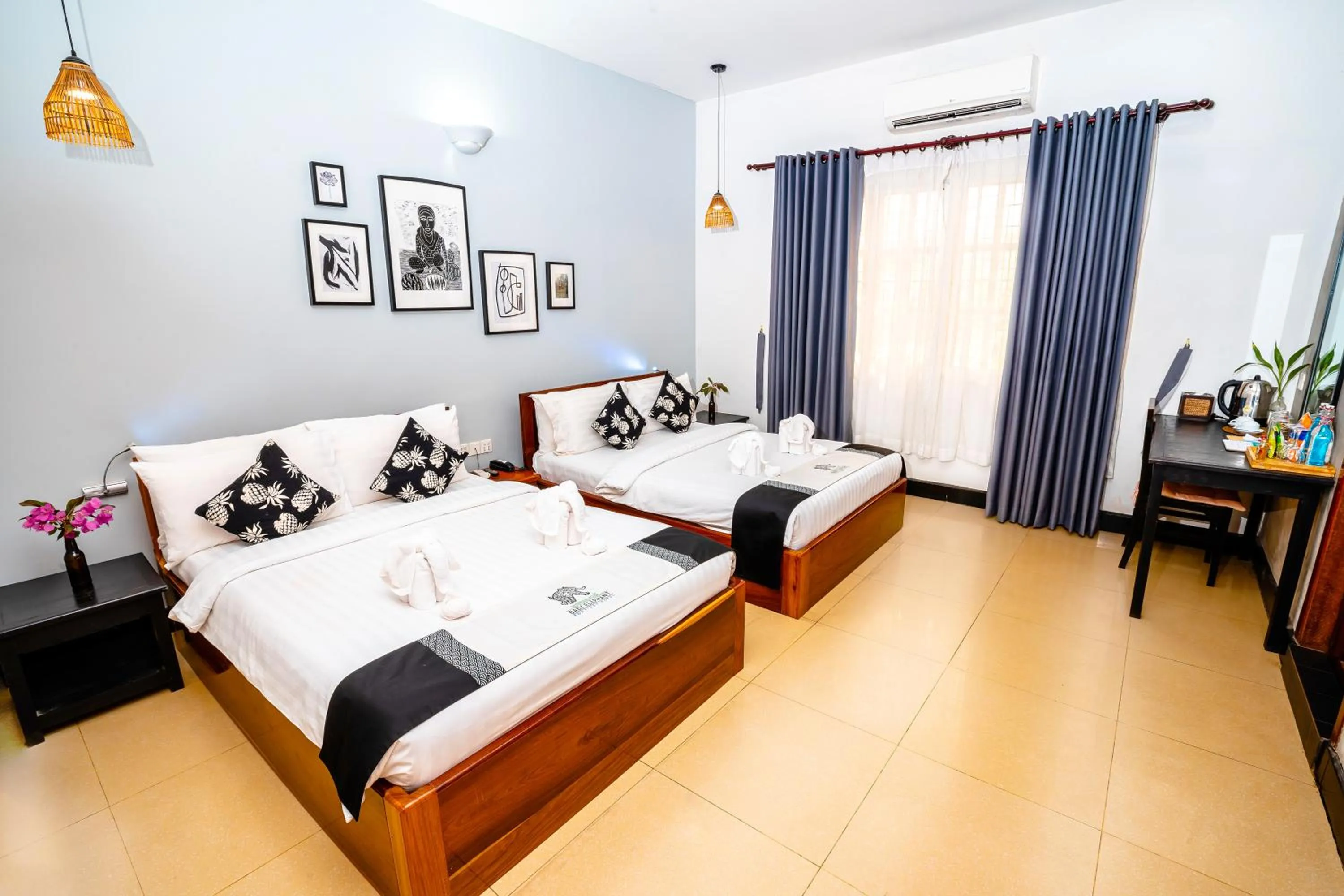 Photo of the whole room, Bed in Baby Elephant Boutique Hotel