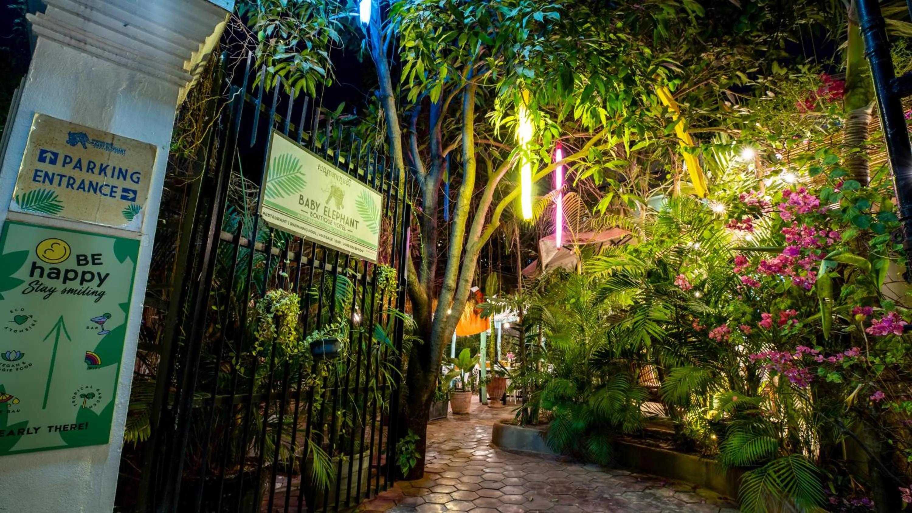 Facade/entrance in Baby Elephant Boutique Hotel