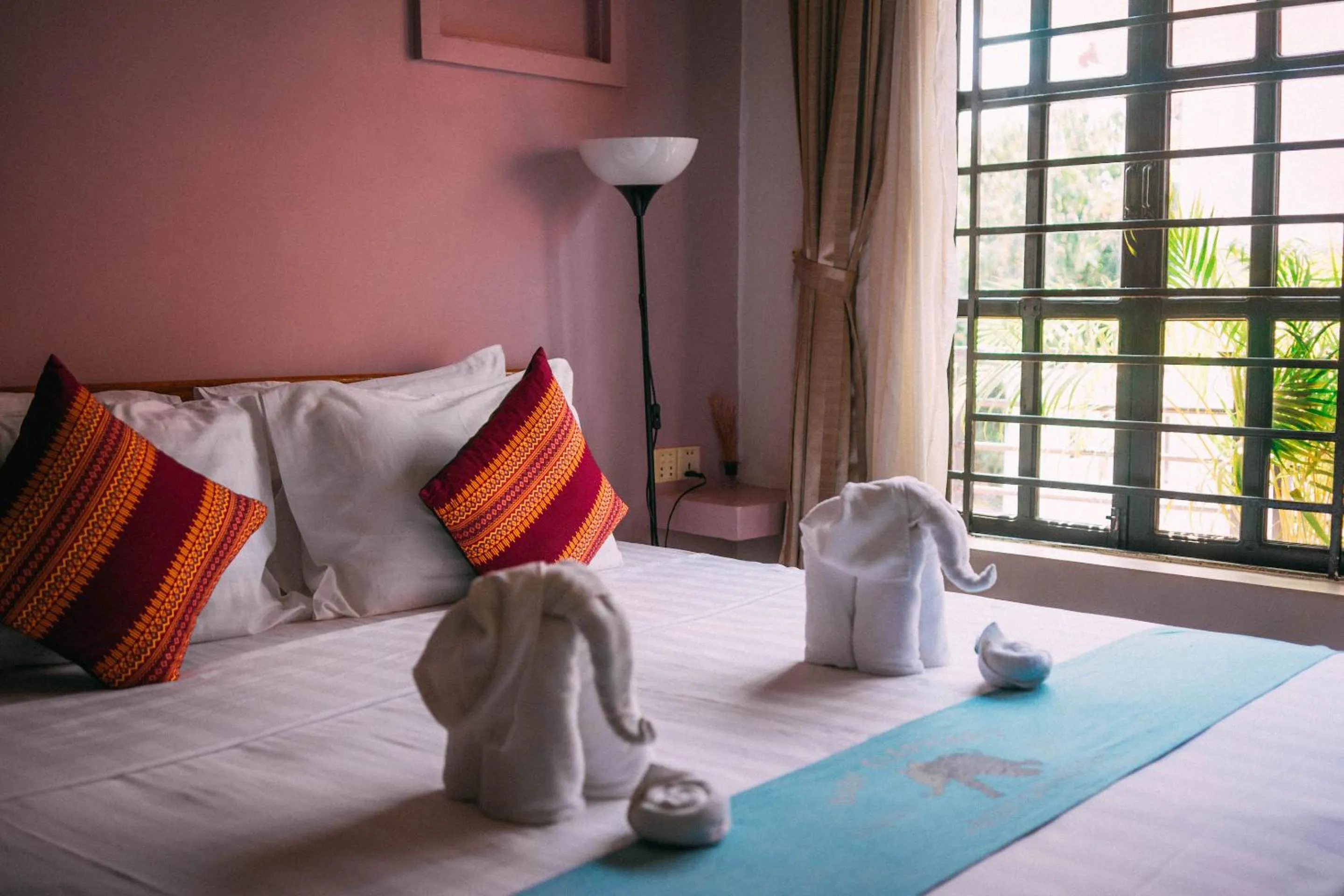 Bed in Baby Elephant Boutique Hotel