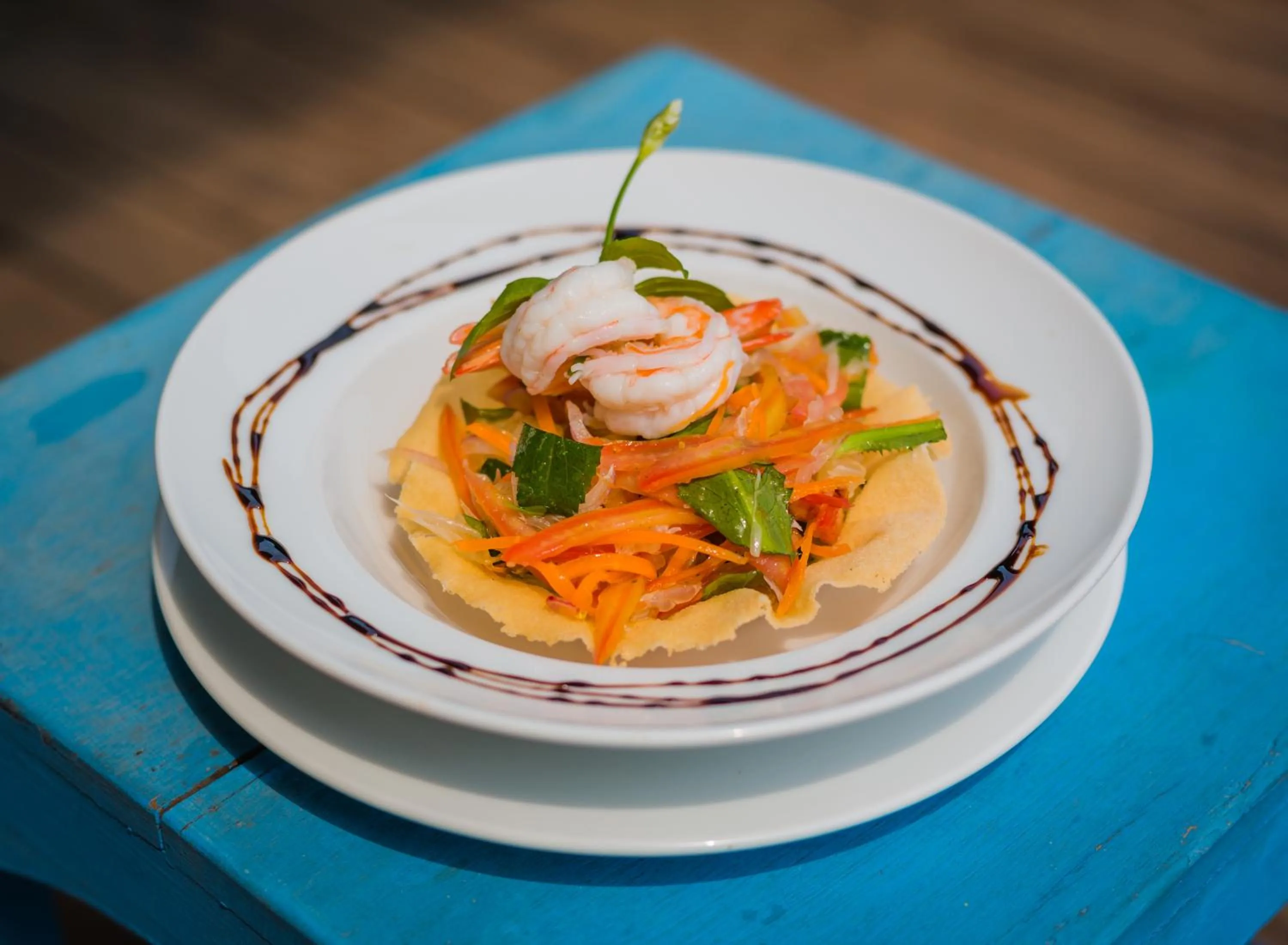 Food close-up in Baby Elephant Boutique Hotel